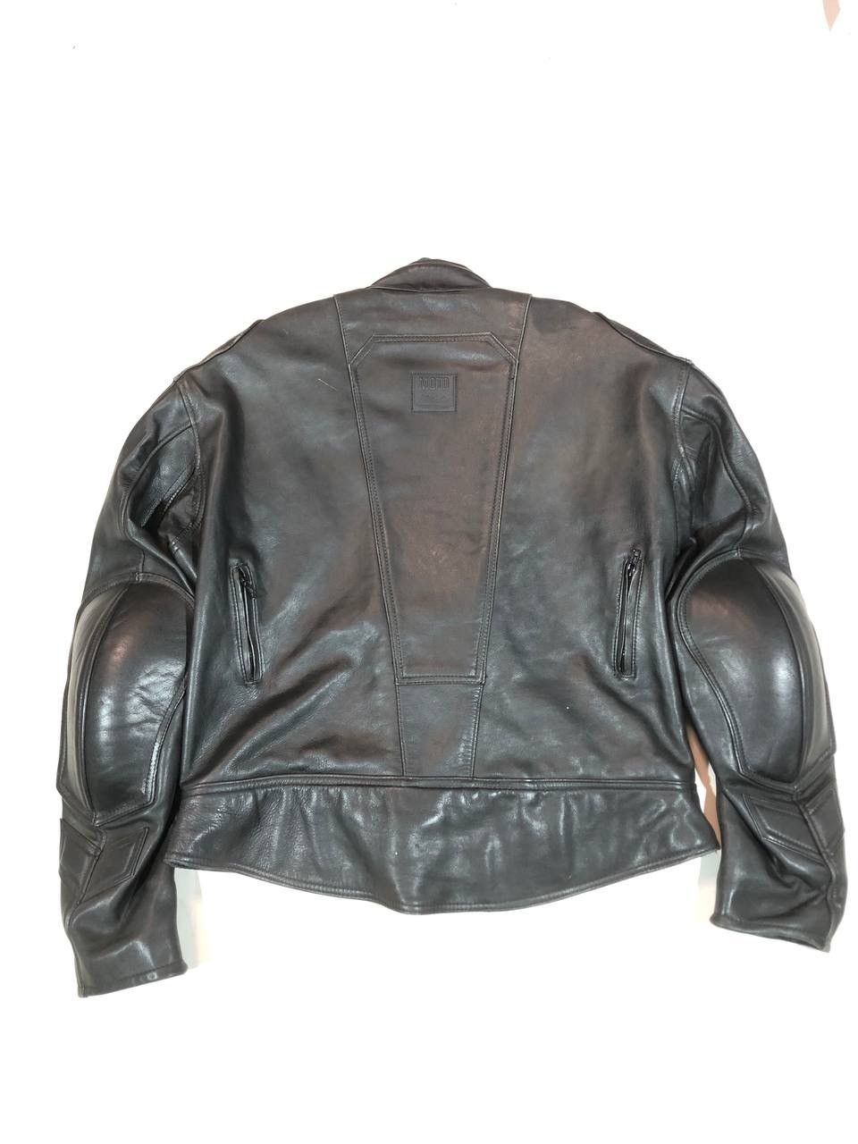 Other Moto Line Racing Biker Leather Jacket Black Style Size US XL / EU 56 / 4 - 9 Thumbnail