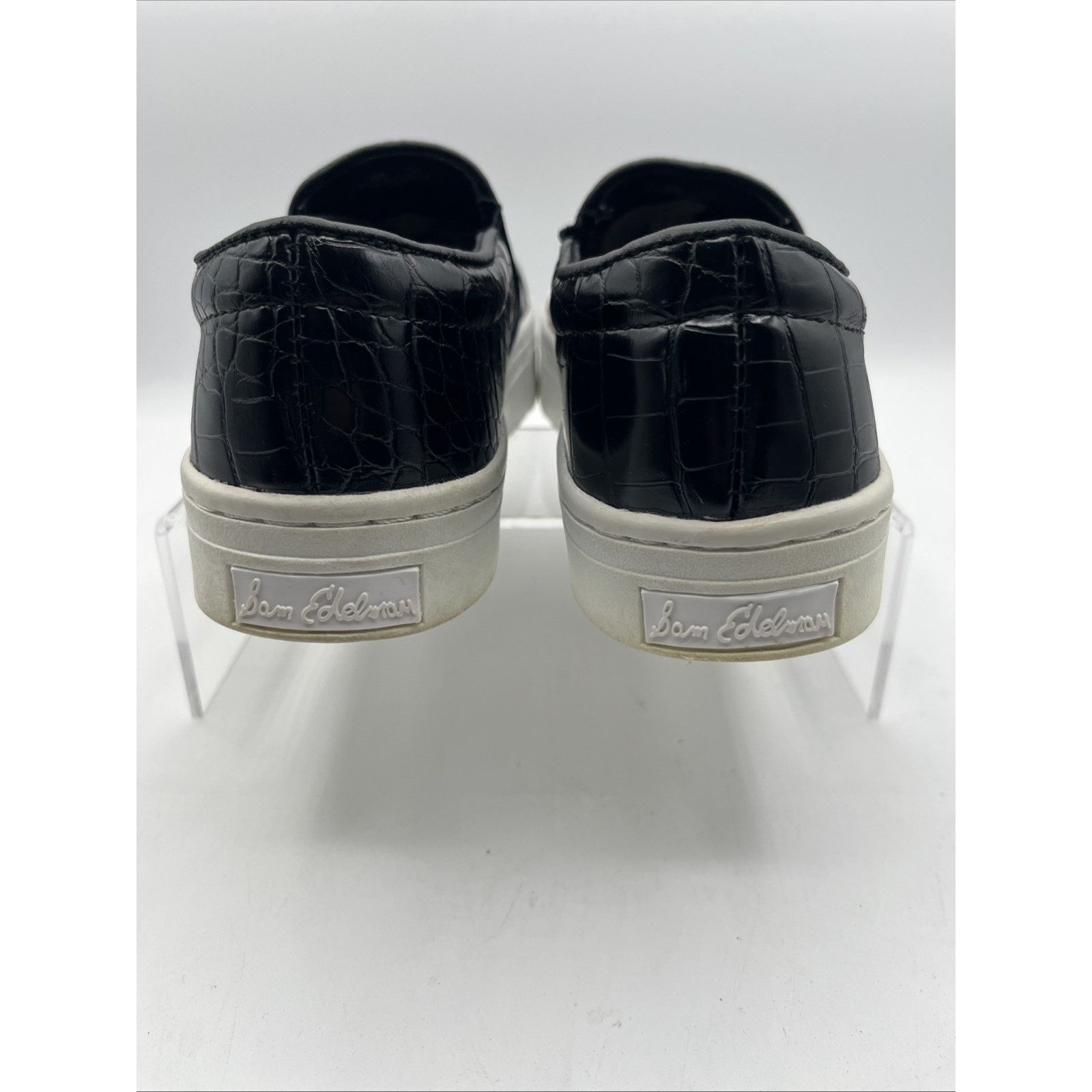 Sam Edelman Sam Edelman Sneakers Women's Size 6M Black Faux Leather Size US 6 / IT 36 - 9 Thumbnail