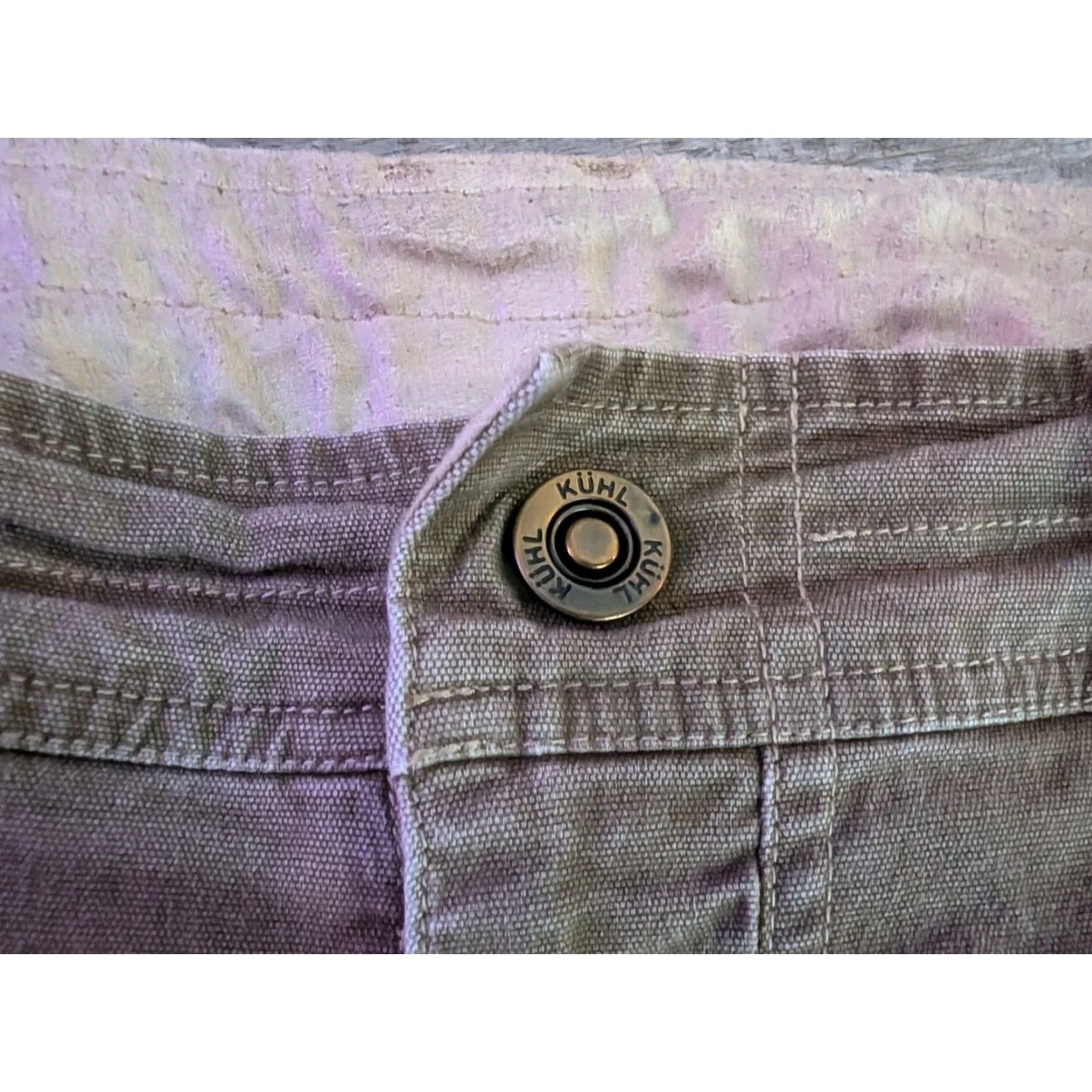 Vintage VINTAGE KUHL Kanvas Jean Mens 36x34 Kanvas Jean Pants Brownish Gray 5-Pocket Stretch Canvas Regular Fit 90s Outdoors Men Size US 36 / EU 52 - 6 Thumbnail