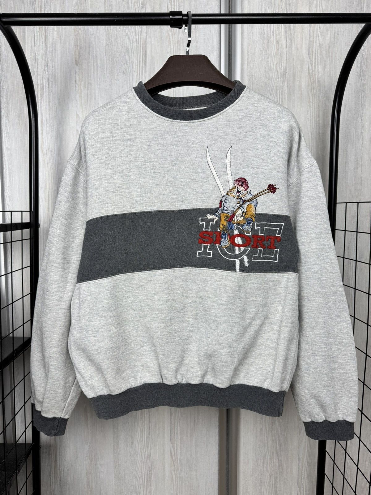 Iceberg Ice Sport by Iceberg vintage ski made in Italy sweatshirt Size US XL / EU 56 / 4 - 2 Thumbnail