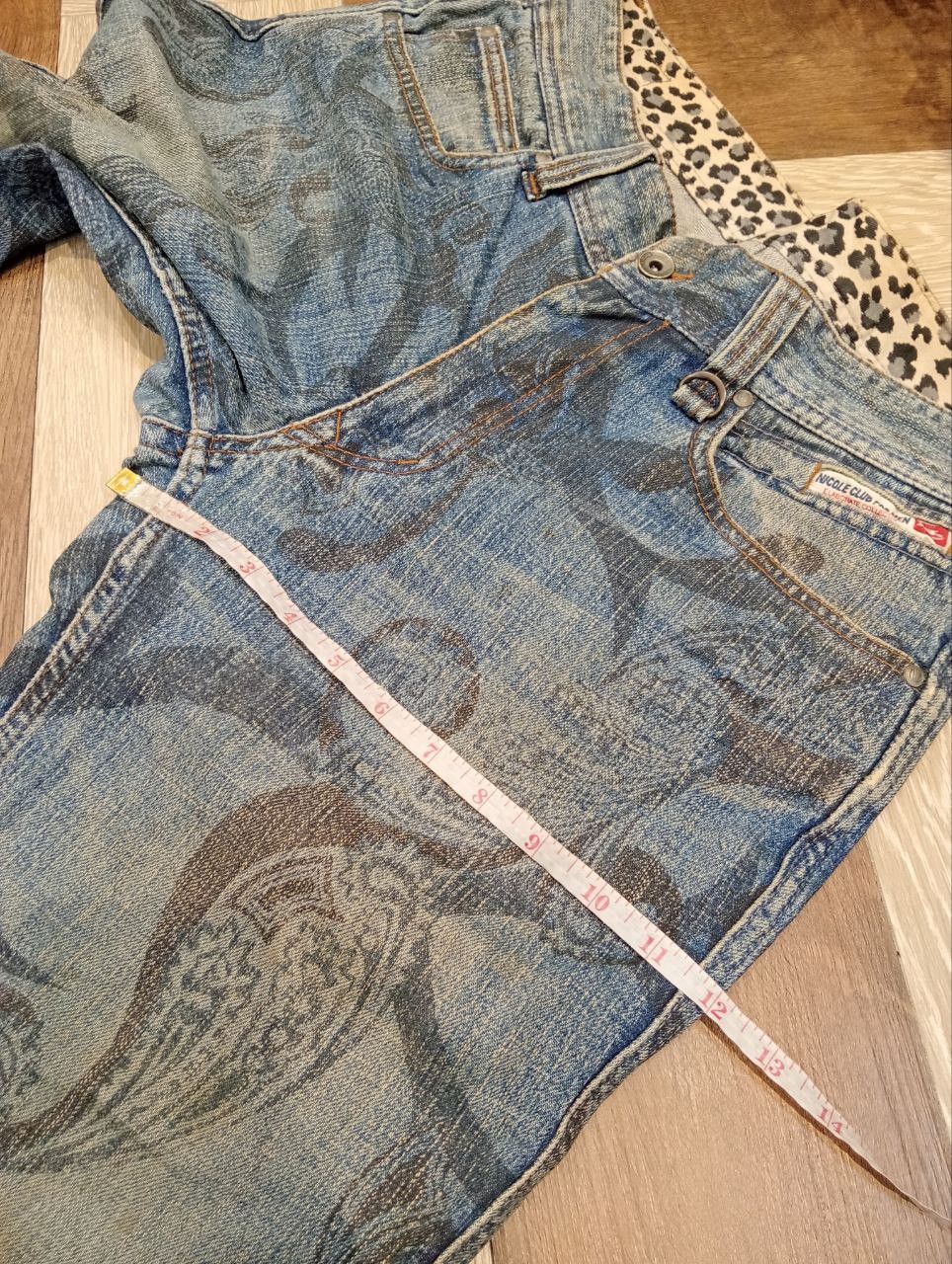 Nicole Club JAPANESE NICOLE CLUB FOR MEN PAISLEY JEANS Size US 33 - 18 Thumbnail