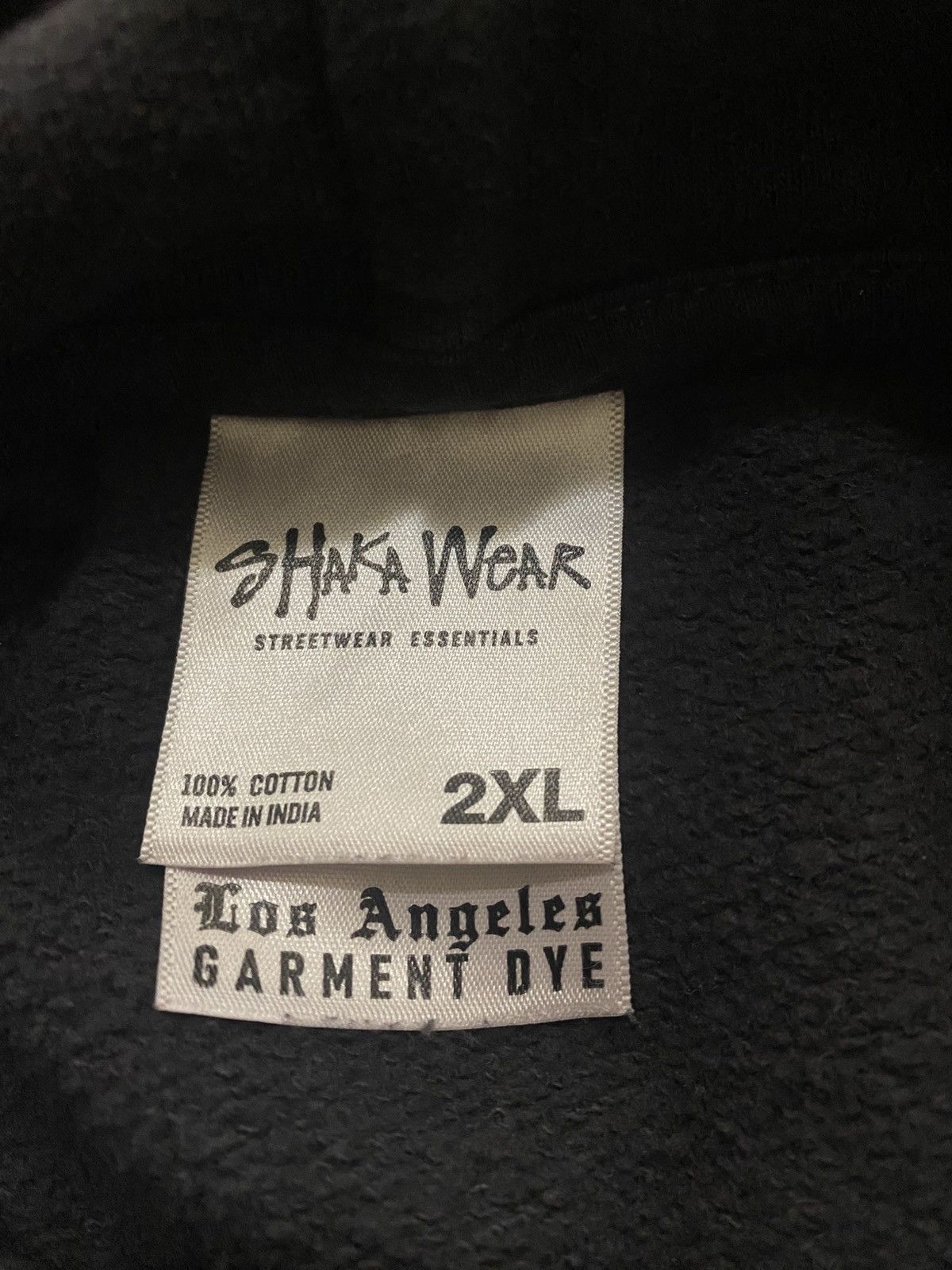 Other Shaka Wear Heavyweight Grey Garment Dye Hoodie Size US XXL / EU 58 / 5 - 3 Thumbnail