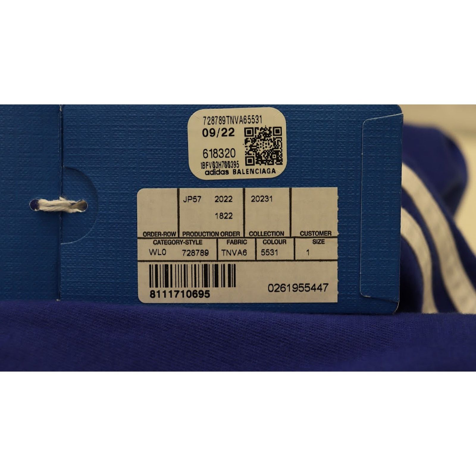Adidas × Balenciaga o1rshd1 Q:2 /Vintage Jersey Adidas T-Shirt in Voilet/Magenta Size US S / EU 44-46 / 1 - 8 Thumbnail