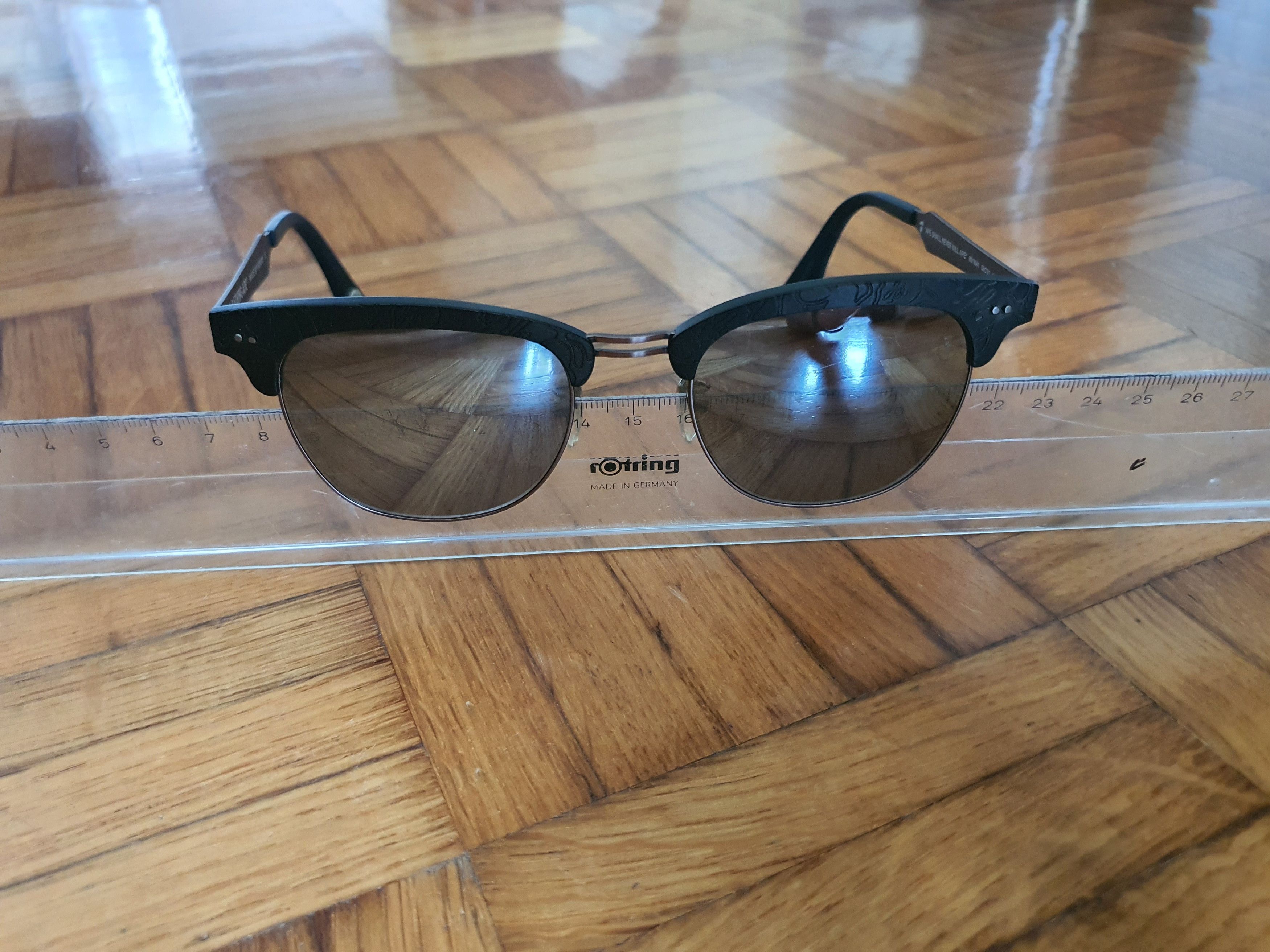 Bape Clubmaster Sunglasses Glasses w OG Camo Case (BS13041) Size ONE SIZE - 3 Thumbnail