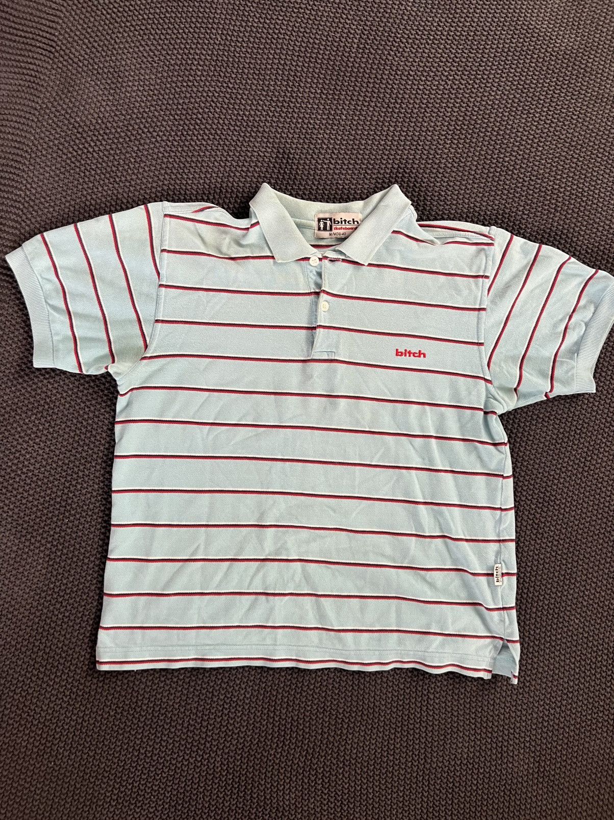 Vintage Vintage Bitch Skateboards polo Size US M / EU 48-50 / 2 - 1 Thumbnail