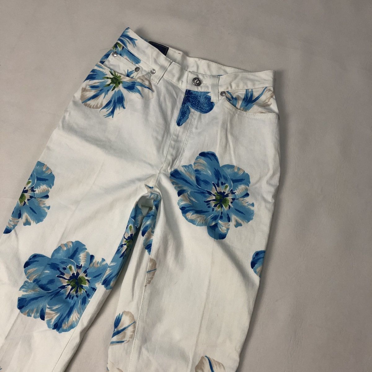 Kenzo Kenzo Miyuki Floral Print Pants Size 26" / US 2 / IT 38 - 2 Thumbnail