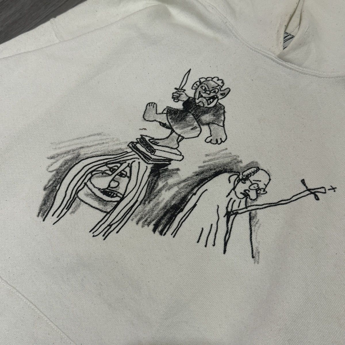 Vintage Mark Gonzales 2002 Hoodie Size US L / EU 52-54 / 3 - 6 Thumbnail