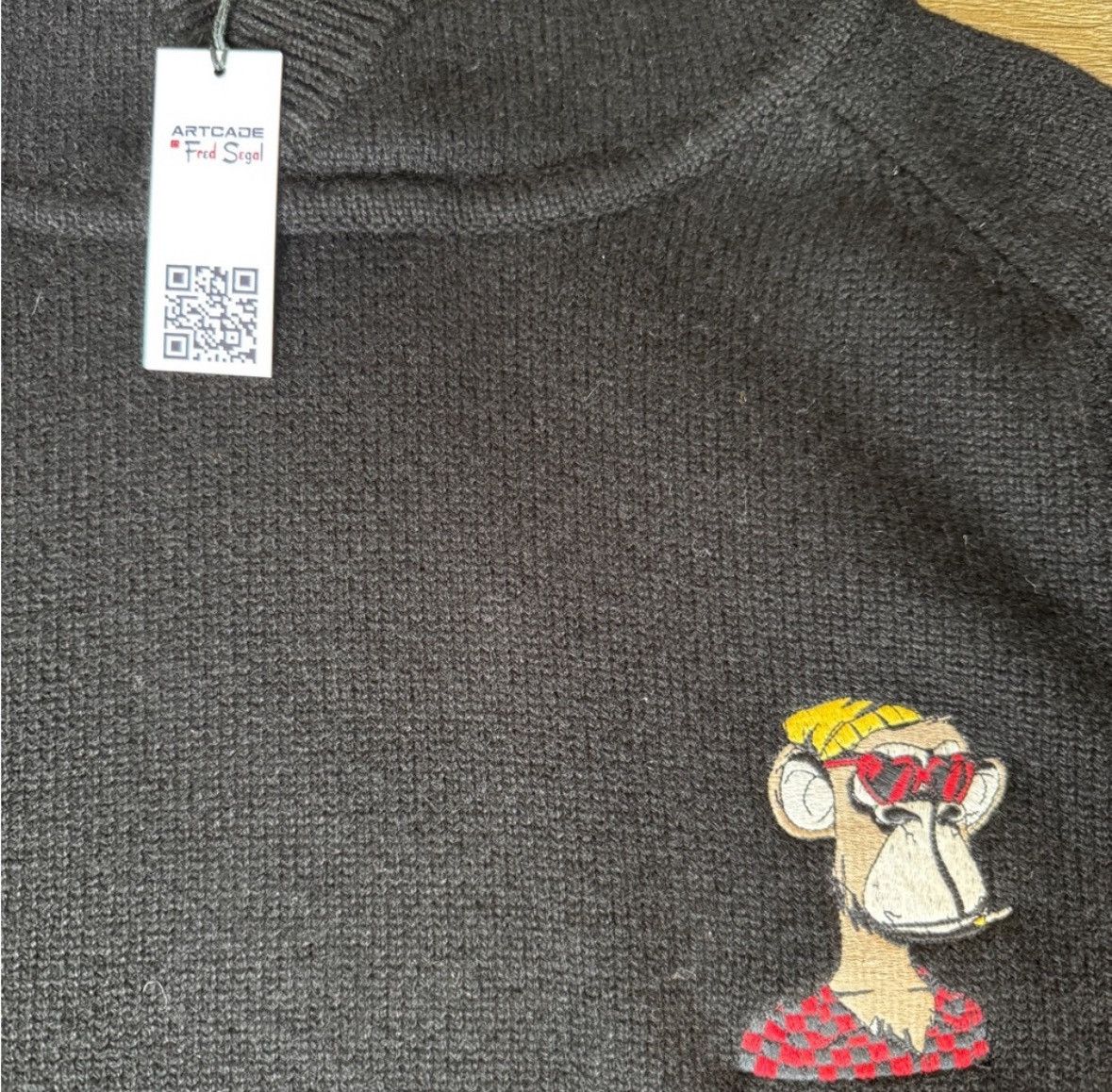 Fred Segal Bored Caviar Cashmere Hoodie Size US L / EU 52-54 / 3 - 3 Thumbnail