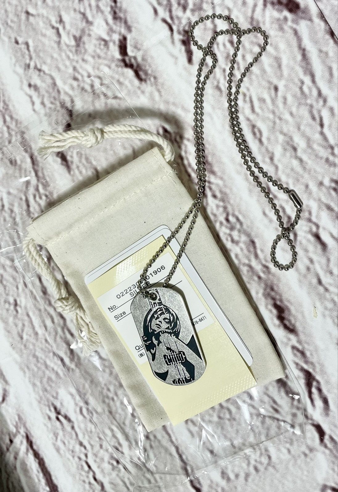 Hysteric Glamour Hysteric Glamour guitar girl ball chain necklace Size ONE SIZE - 5 Thumbnail