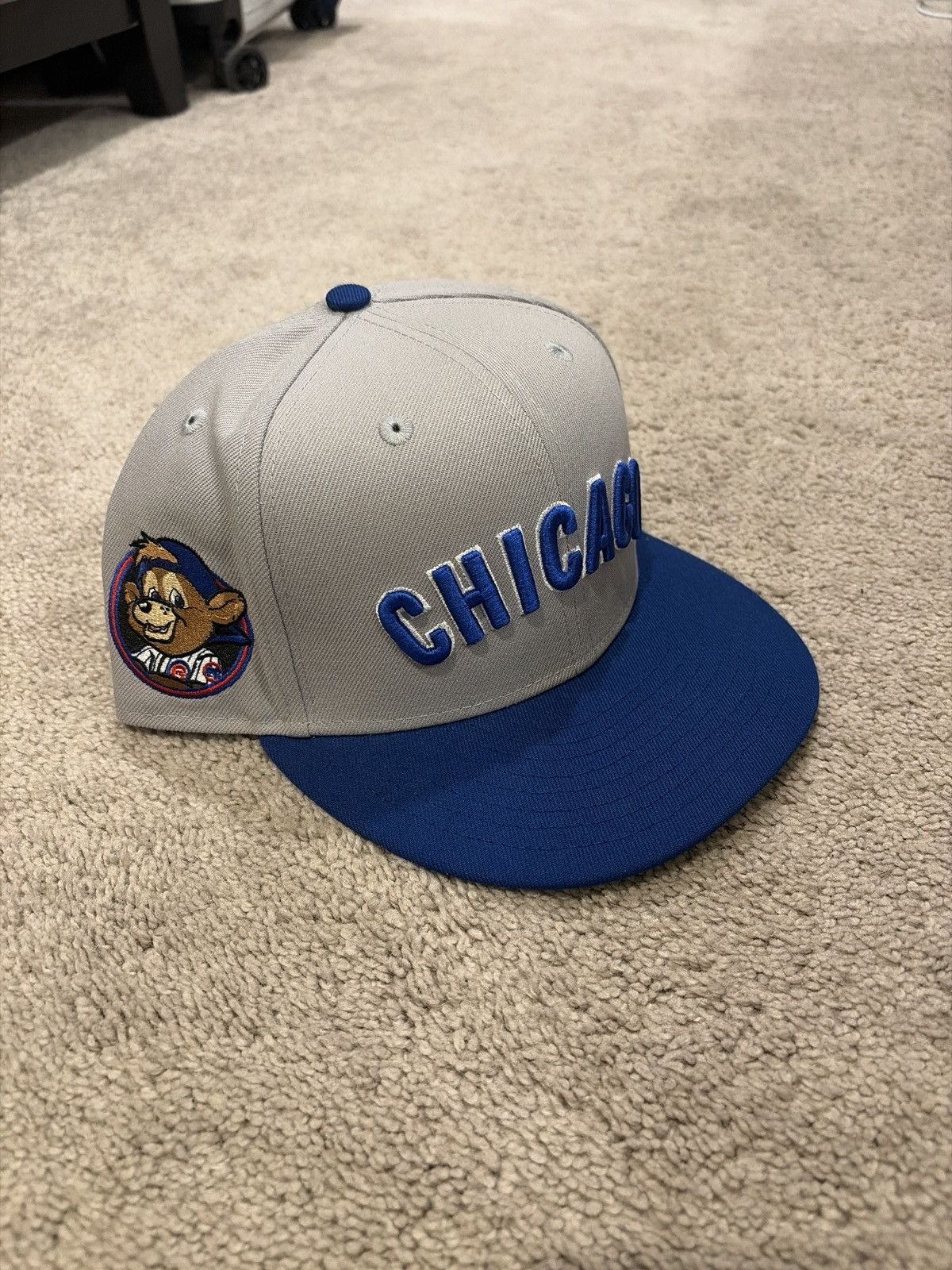 New Era Brand New, New Era Chicago Cubs Hat Size 7 5/8 Size ONE SIZE - 1 Thumbnail