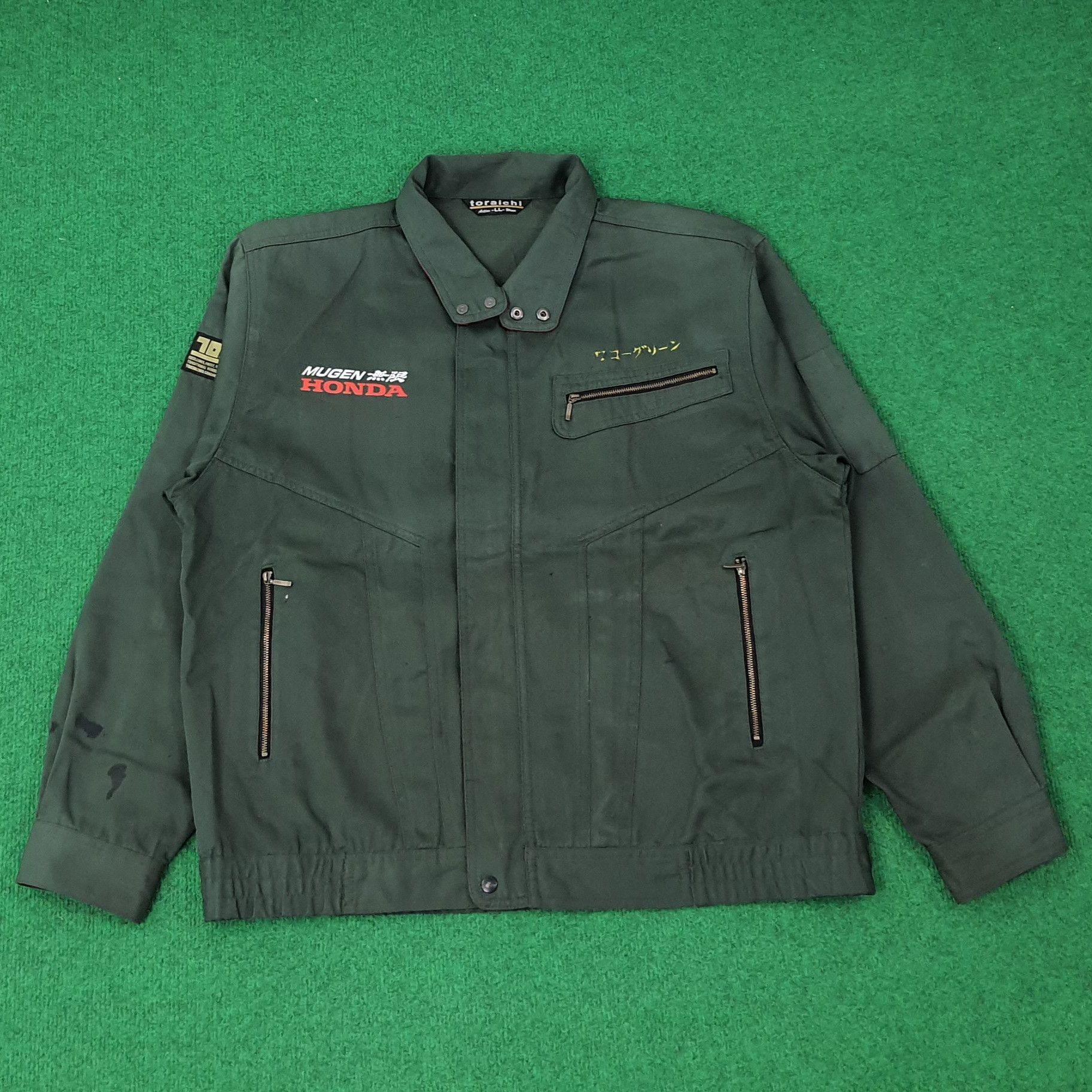 Japanese Brand Vintage Mugen Honda Motorsports Custom Logo Jacket C264N22 Size US L / EU 52-54 / 3 - 3 Thumbnail