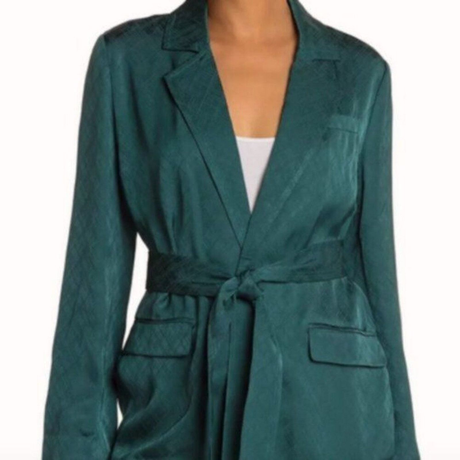 Equipment Equipment Ramond Jewel tone blazer Green size 2 Size XS / US 0-2 / IT 36-38 - 2 Thumbnail