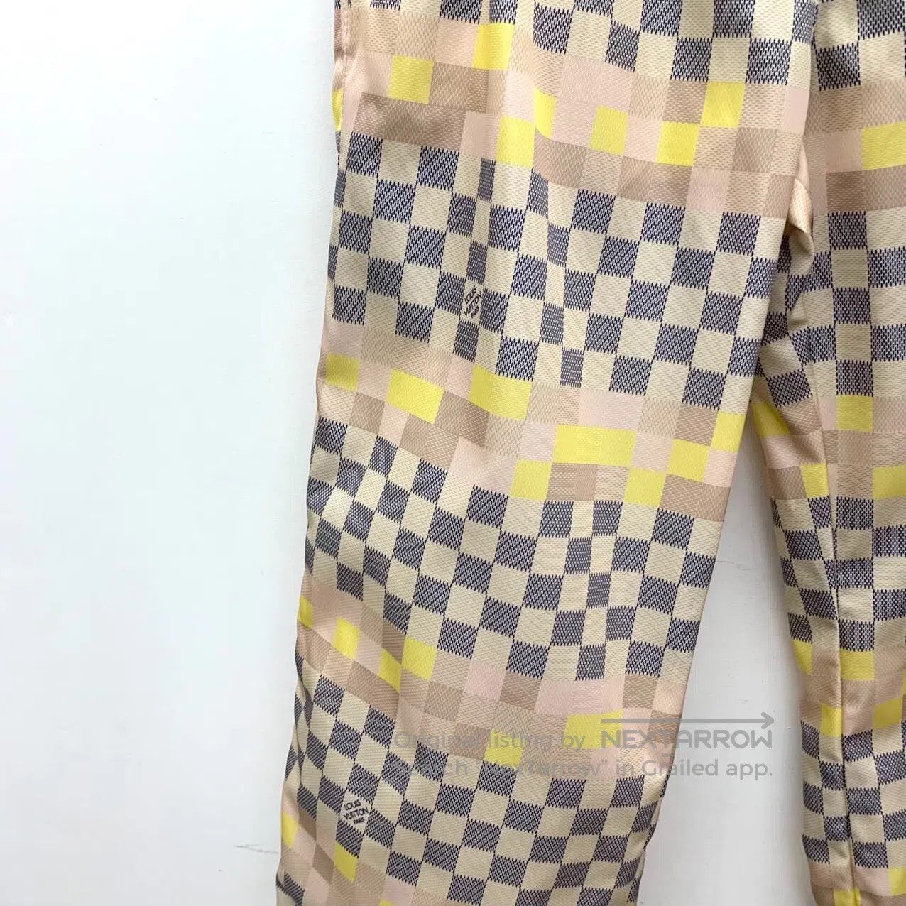 Louis Vuitton Louis Vuitton size XS Color block logo checkerboard patter Size US 27 - 4 Thumbnail