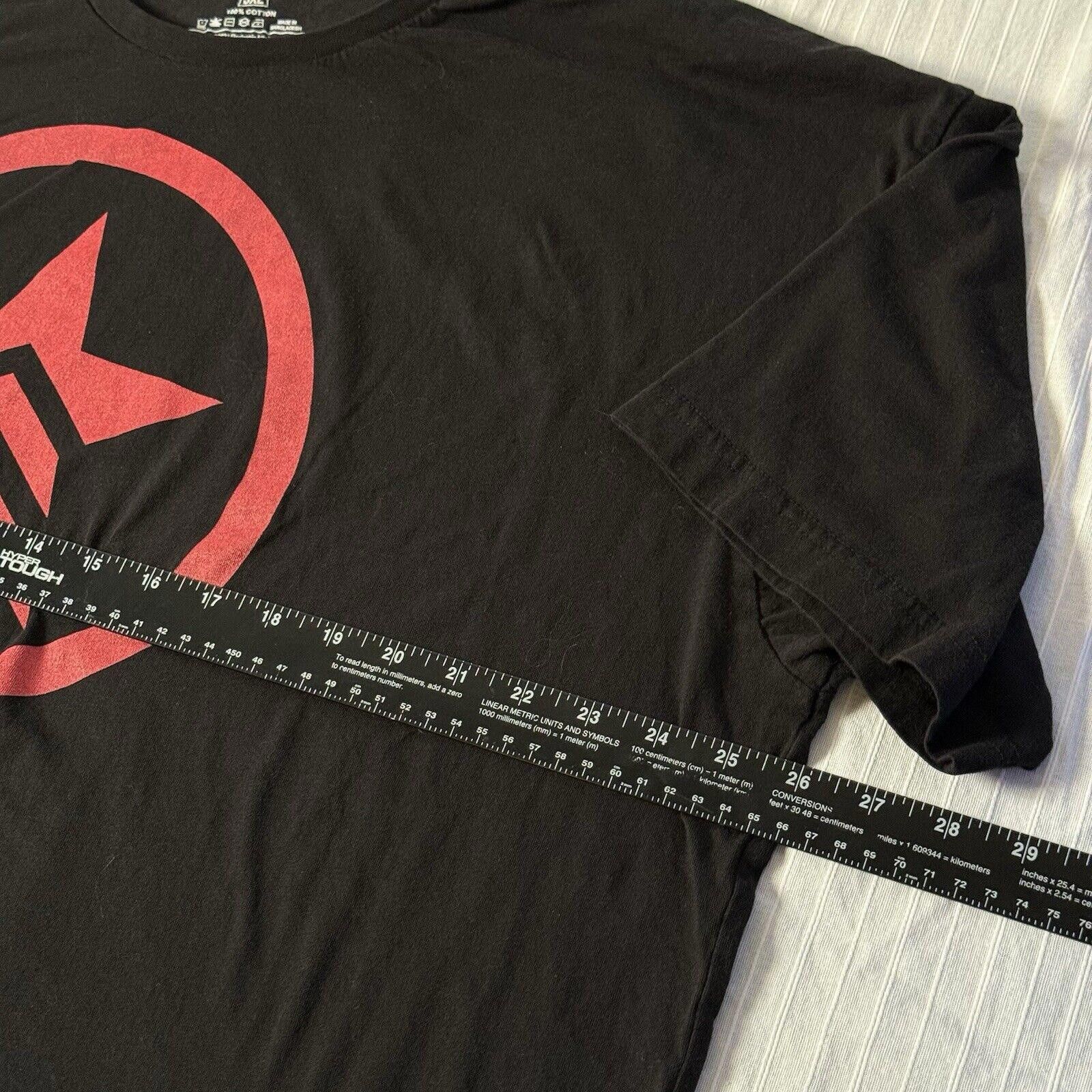 Designer VTG BioWare Mass Effect 2 Renegade T-Shirt Sz Men's 3XL N7 Size US XXL / EU 58 / 5 - 6 Thumbnail