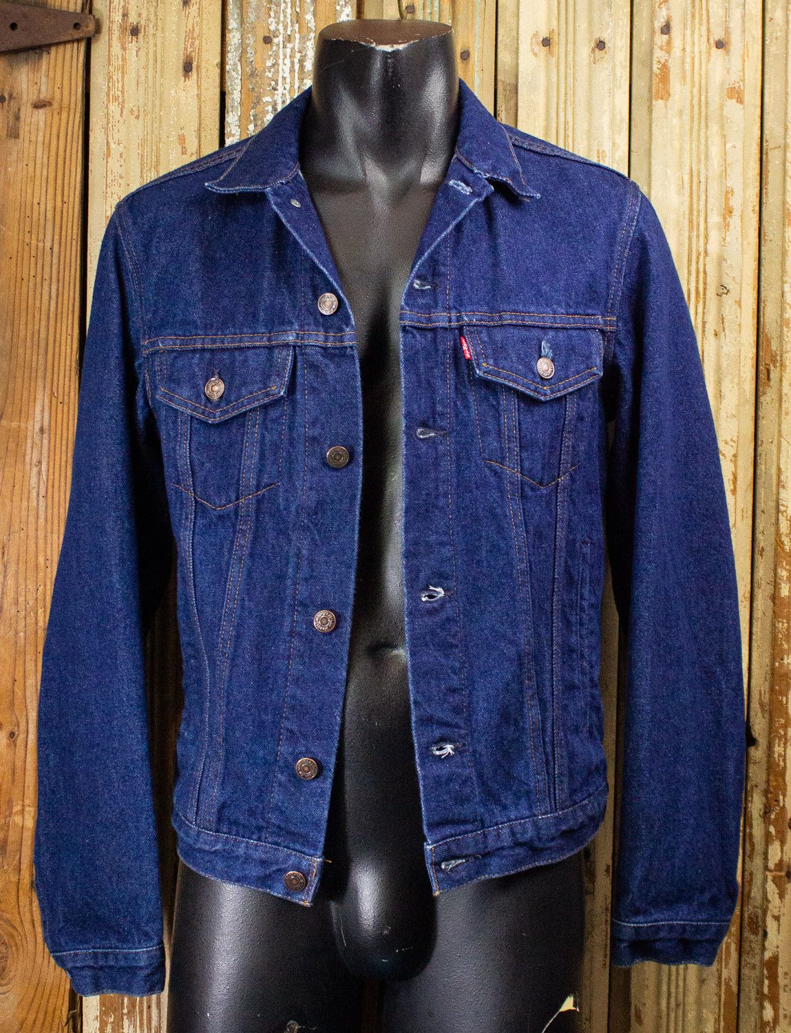 Levi's × Vintage Vintage Levi's Hand Painted Triumph Denim Jacket 80s Size US S / EU 44-46 / 1 - 2 Thumbnail