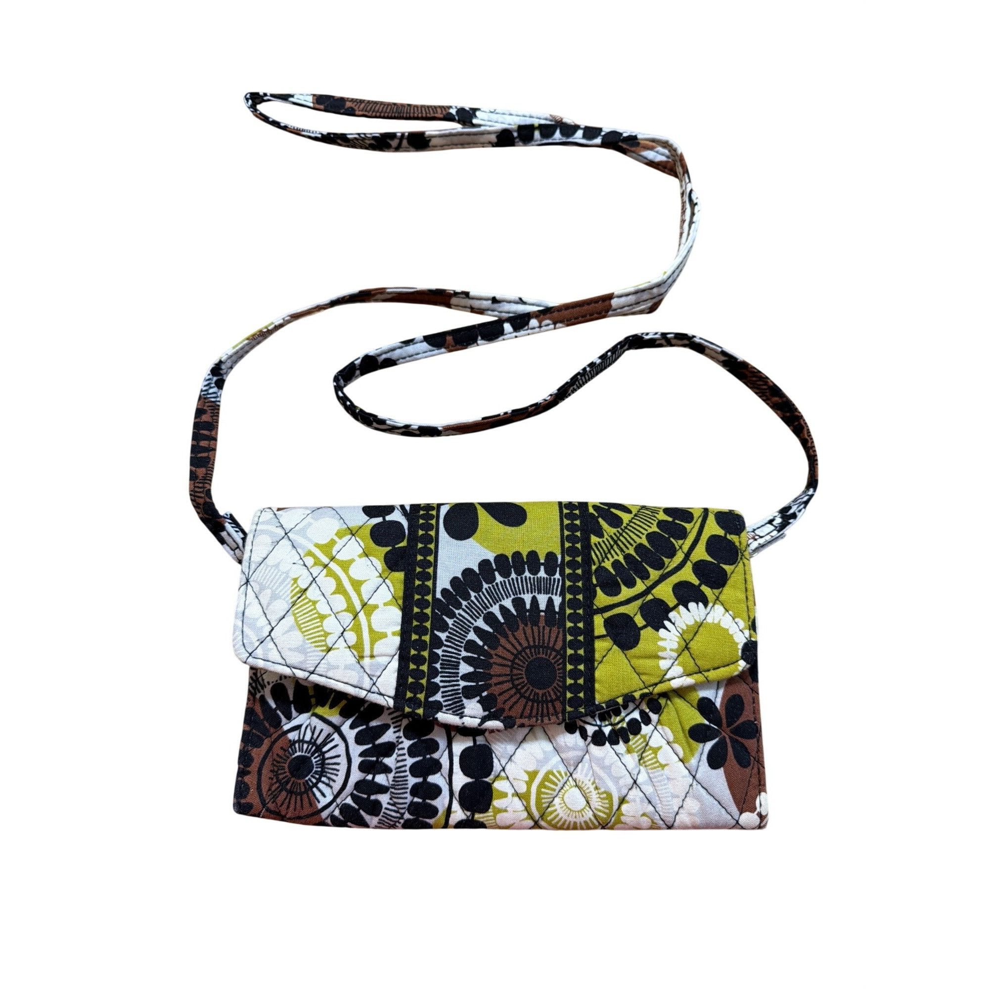 Vera Bradley Vera Bradley Cocoa Moss Trifold All in One Crossbody Bag Rem Size ONE SIZE - 1 Thumbnail