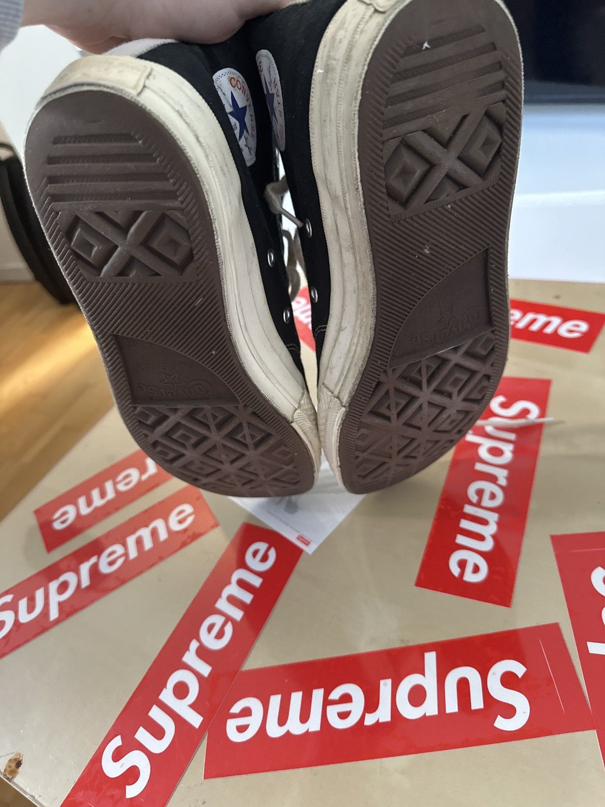 CHROME HEARTS CROSS PATCH .925 SILVER CONVERSE