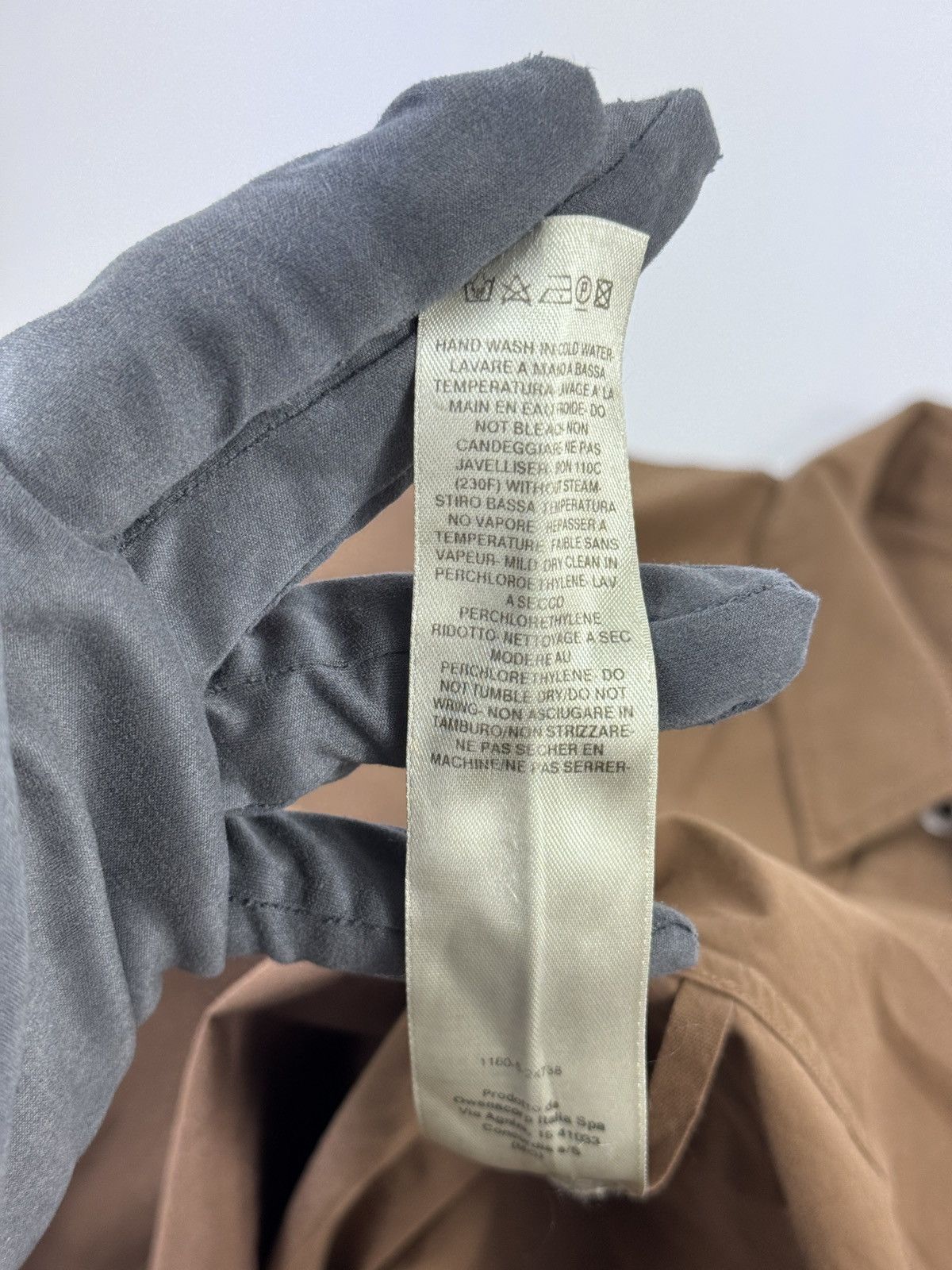 Rick Owens COTTON POPLIN SHIRT Size US XL / EU 56 / 4 - 7 Thumbnail
