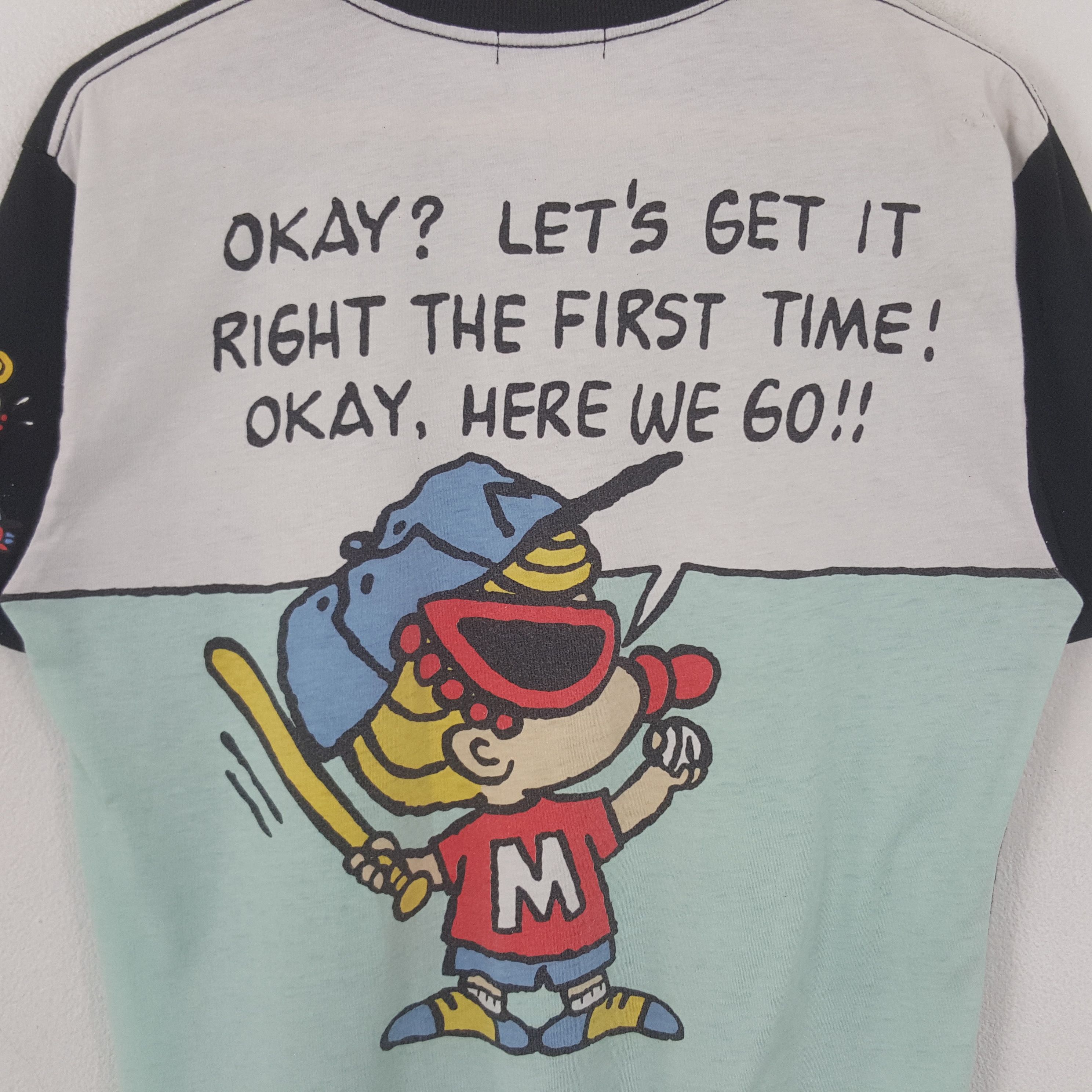Hysteric Glamour Vintage Hysteric Mini Japanese Baseball Art Tshirt RR10 Size US M / EU 48-50 / 2 - 4 Thumbnail