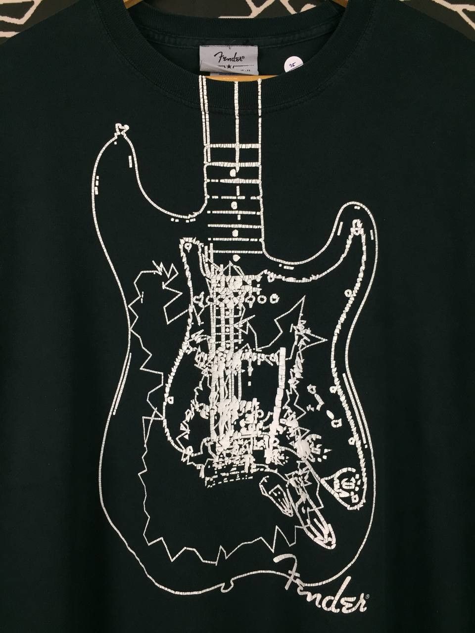 Fender × Japanese Brand × Vintage Vtg Fender Guitar The Rock & Roll Lifestyle Tee Size US XL / EU 56 / 4 - 3 Thumbnail