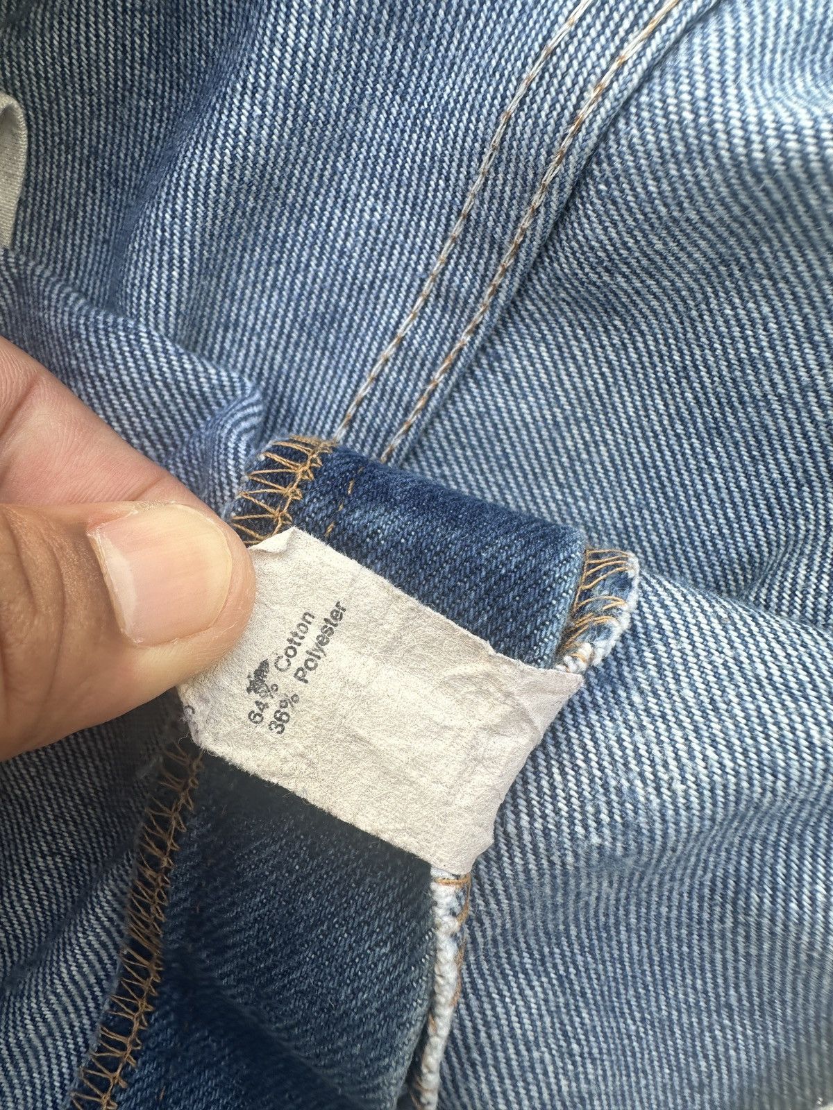 JCPenney Vintage Jc Penny Denim Jeans Made in USA Size US 36 / EU 52 - 14 Thumbnail