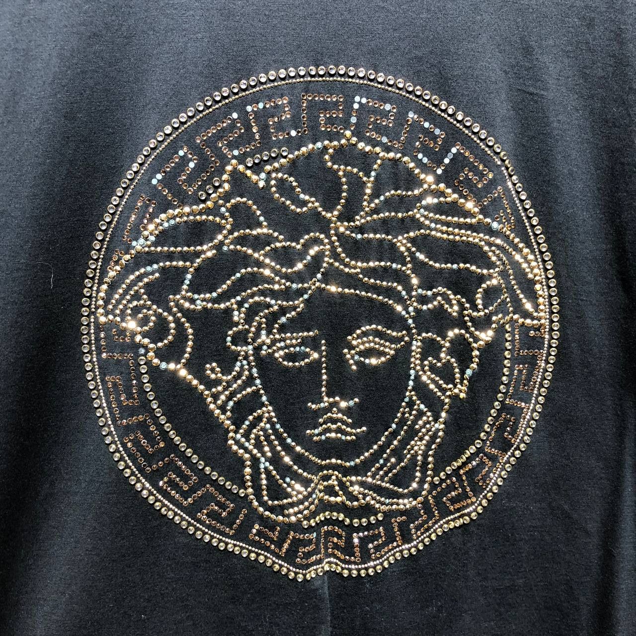 Versace Versace Medusa head crystal embellish tee Size US M / EU 48-50 / 2 - 3 Thumbnail