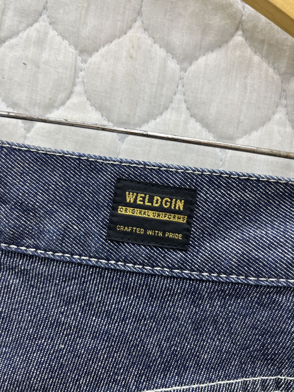 Japanese Brand 🔥🔥🔥STEALS WELDGIN DOUBLE KNEE DENIM Size US 28 / EU 44 - 7 Thumbnail