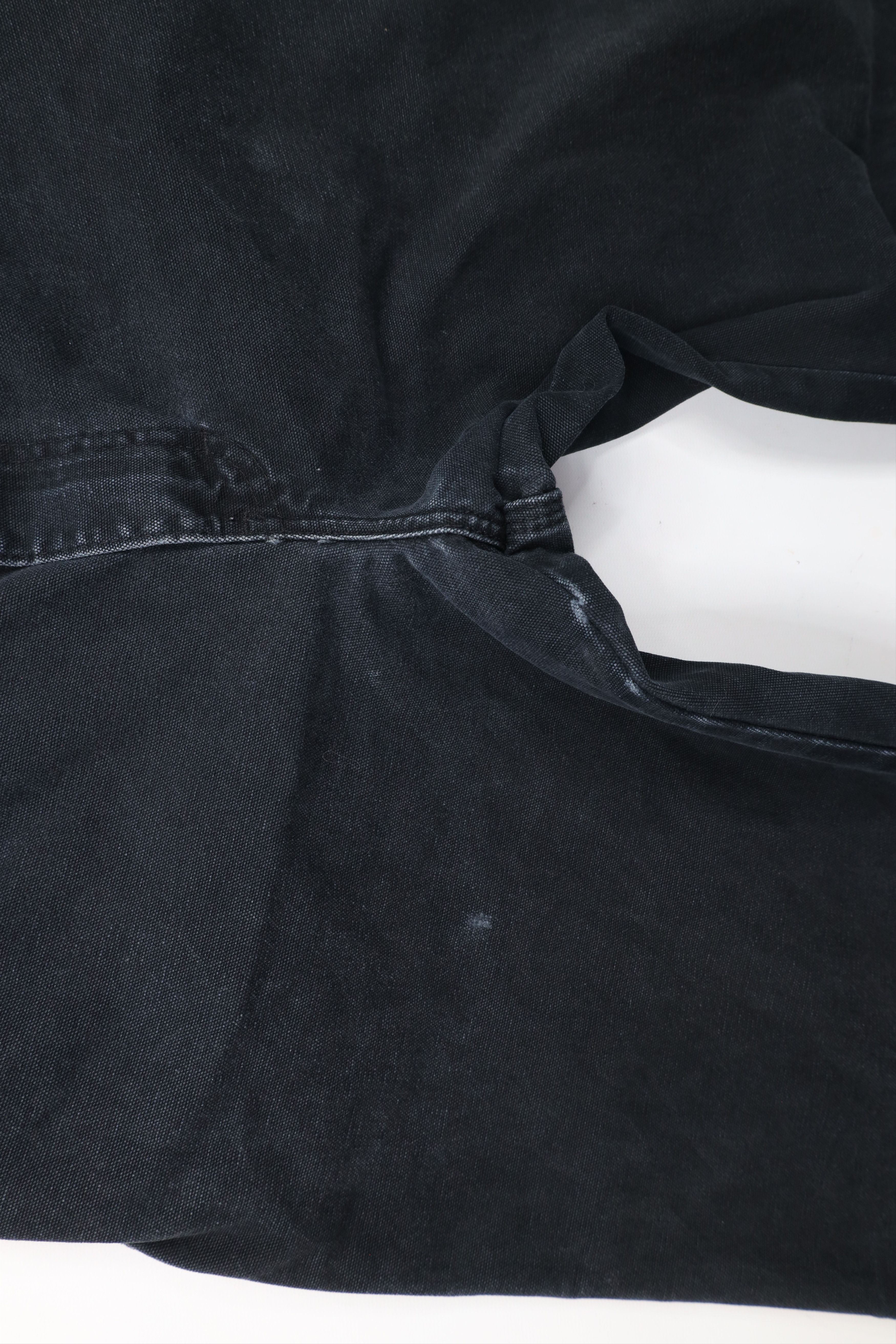 Dickies × Vintage Vintage Dickies Spell Wide Leg Canvas Dungaree Pants Black Size US 33 - 8 Thumbnail