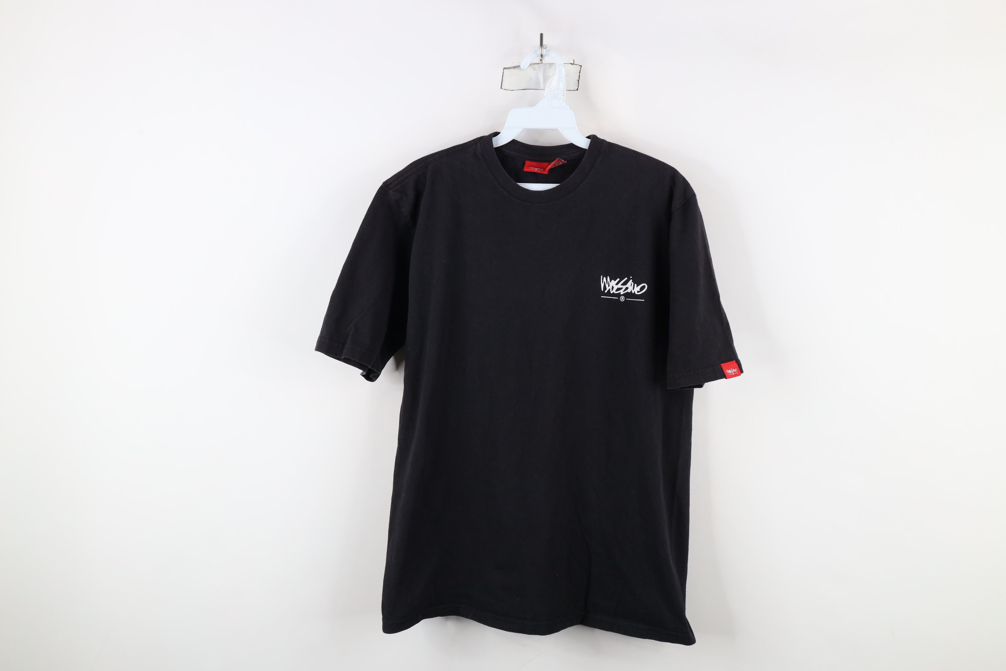 Mossimo × Vintage Vintage 90s Y2K Mossimo Surfing Spell Out Big Logo T-Shirt Size US S / EU 44-46 / 1 - 1 Thumbnail
