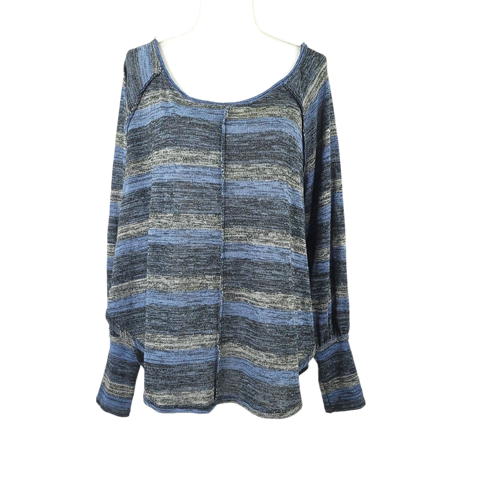Free People Free People Carolina Hacci Striped Knit Top M NO SIZE Tag Size M / US 6-8 / IT 42-44 - 1 Thumbnail
