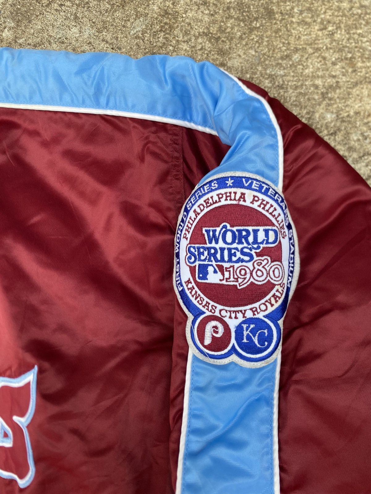 MLB Vintage Philadelphia Phillies Bomber Jacket MLB Baseball Size US XXL / EU 58 / 5 - 4 Thumbnail
