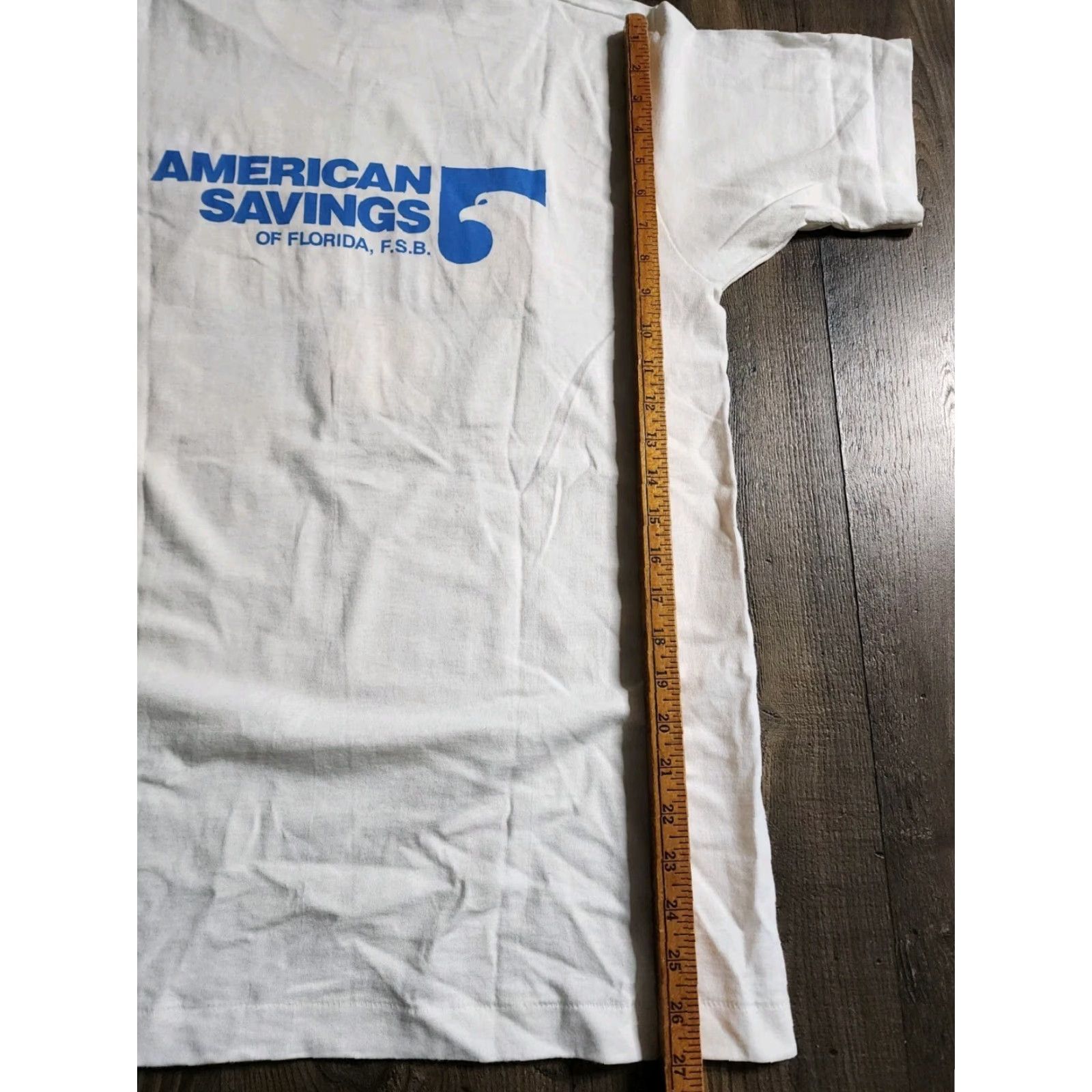 Fruit Of The Loom VINTAGE Fruit of the Loom Mens M T Shirt 1994 90s White Short Sleeve Crew Neck Graphic Print USA Family Picnic March Of Dimes FL Distress Size US M / EU 48-50 / 2 - 3 Thumbnail