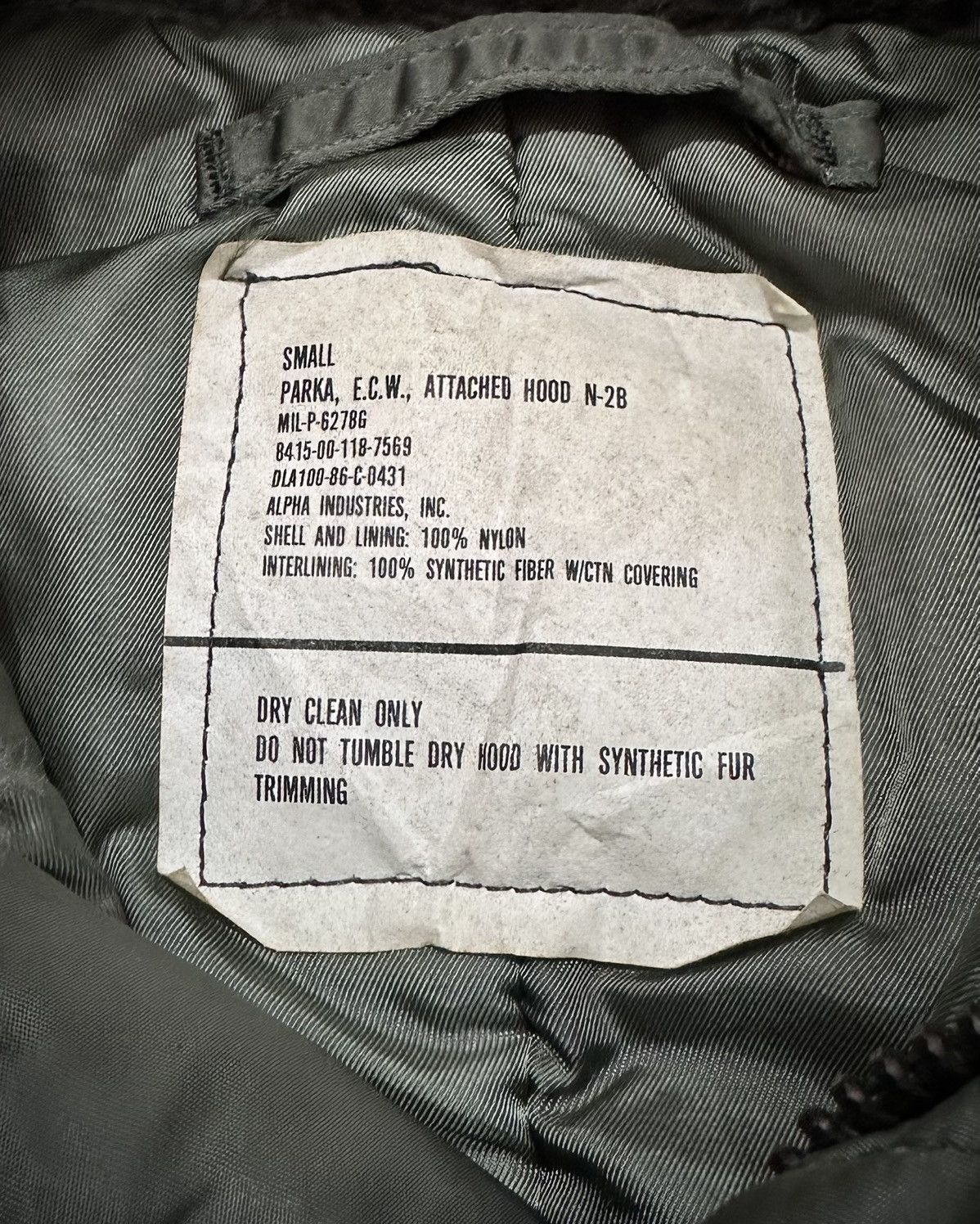 Alpha Industries Vintage Alpha Industries N2b Attached Hood Jacket Size US S / EU 44-46 / 1 - 10 Thumbnail
