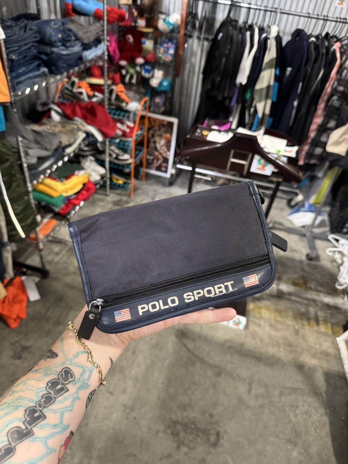 Polo Ralph Lauren × Vintage 90s Vintage Polo Sport Ralph Lauren Small Handbag Size ONE SIZE - 3 Thumbnail