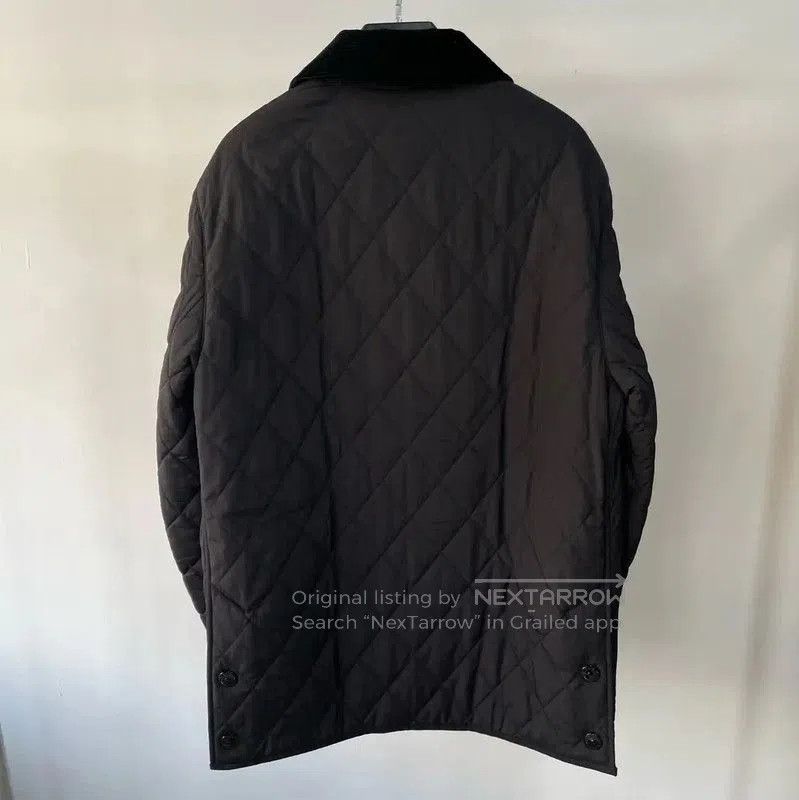 Burberry Burberry Quilted Black Cotton Women's Jacket. Size M / US 6-8 / IT 42-44 - 2 Thumbnail