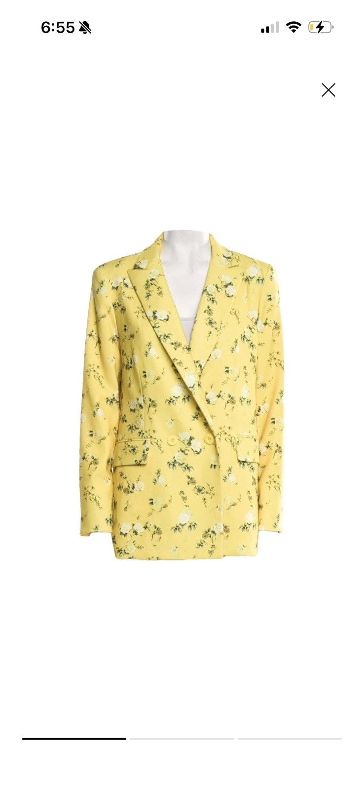 Alice + Olivia Alice + Olivia Justin Floral Blazer Size S / US 4 / IT 40 - 1 Thumbnail