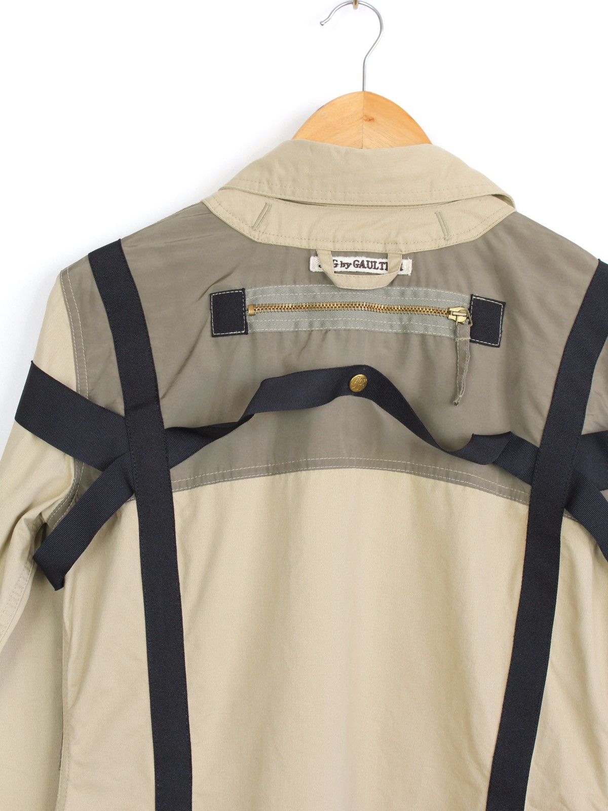 Jean Paul Gaultier Jean Paul Gaultier AW’03 Parachute Bondage Shirt Jacket Size M / US 6-8 / IT 42-44 - 7 Thumbnail