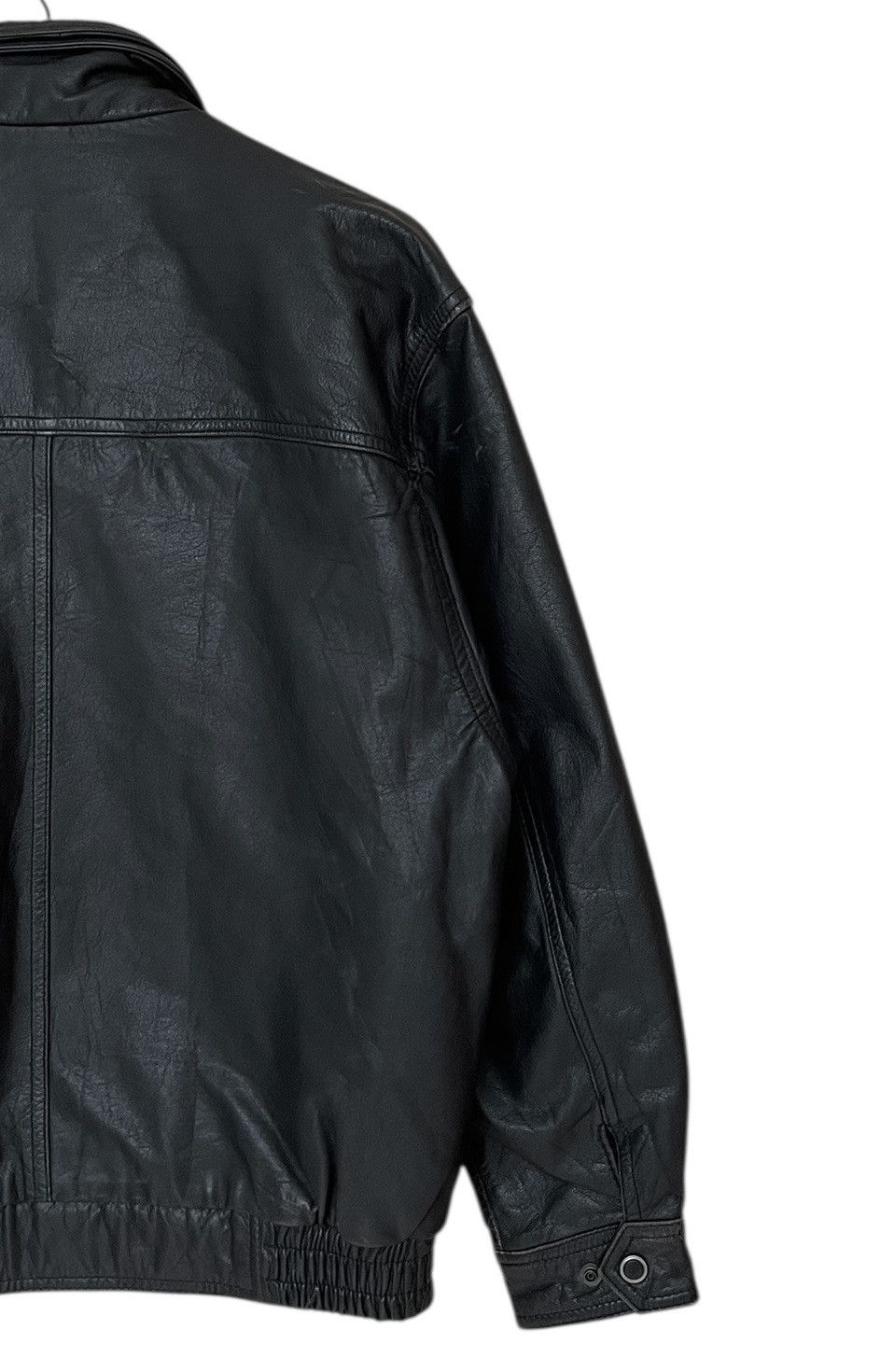 Branded Leather Vintage Japanese Brand Seahop Club Leather Jacket 1990s Size US M / EU 48-50 / 2 - 6 Thumbnail