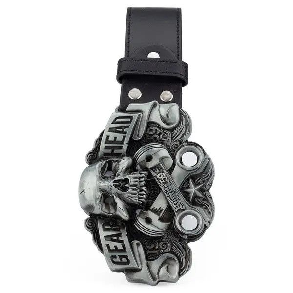 Japanese Brand Skull Buckle Belt Size ONE SIZE - 2 Thumbnail