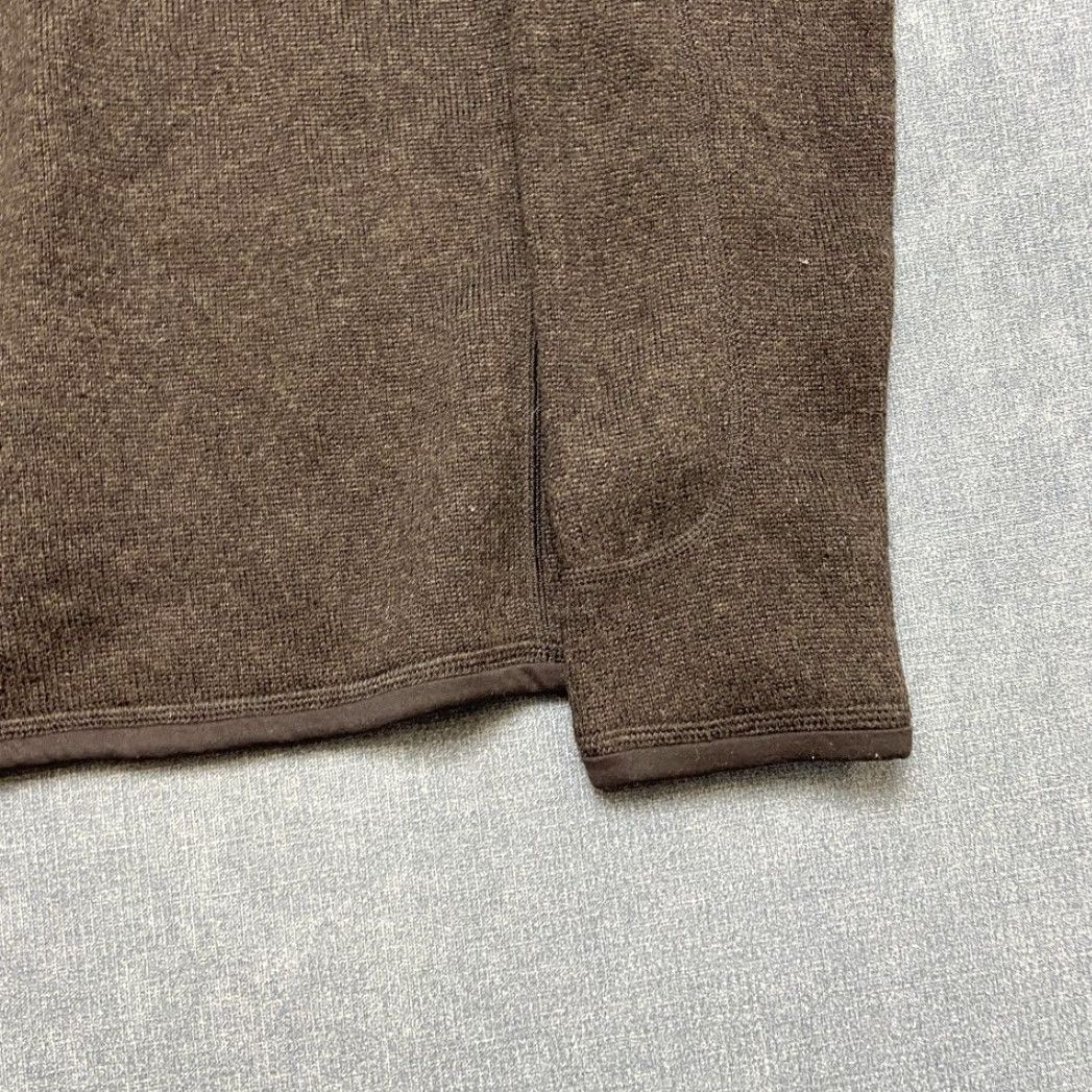 Patagonia Patagonia Fleece Jacket M Black Raglan Sleeve 1/4 Zip Winter Women Size M / US 6-8 / IT 42-44 - 3 Thumbnail