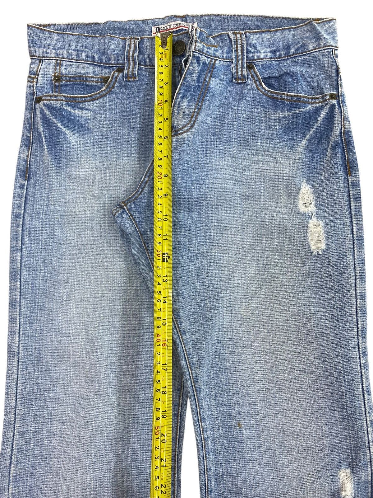 Other Japanese Brand Blue Faded Wash Style Loose Jeans Size US 33 - 8 Thumbnail