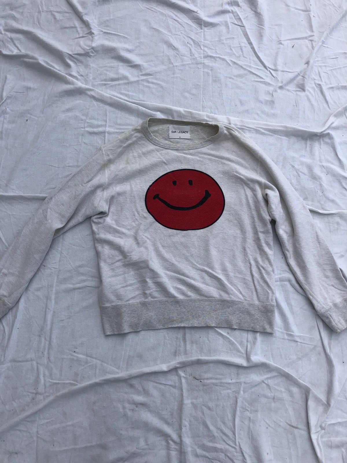 Our Legacy our legacy smiley face inside out sweatshirt Size US M / EU 48-50 / 2 - 2 Thumbnail