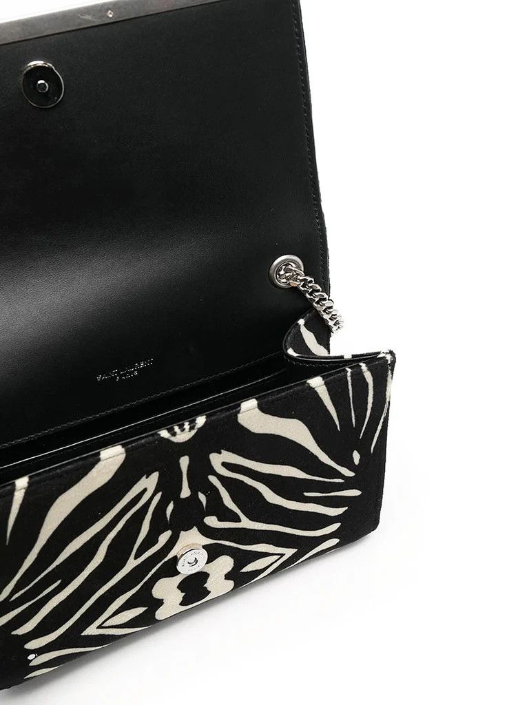 Saint Laurent Paris o1b1hav110924 Size: OS / Kate Small Chain Bag in Black Beige Size ONE SIZE - 2 Thumbnail