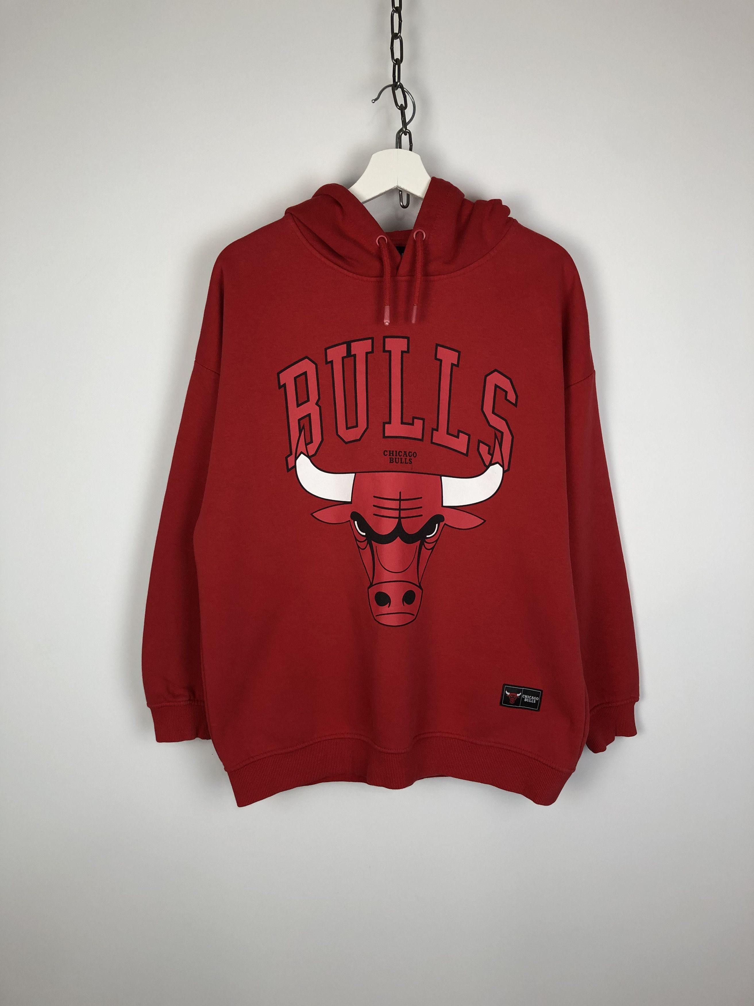 NBA NBA Chicago Bulls Hoodie Center Logo Red size S Size US S / EU 44-46 / 1 - 1 Thumbnail