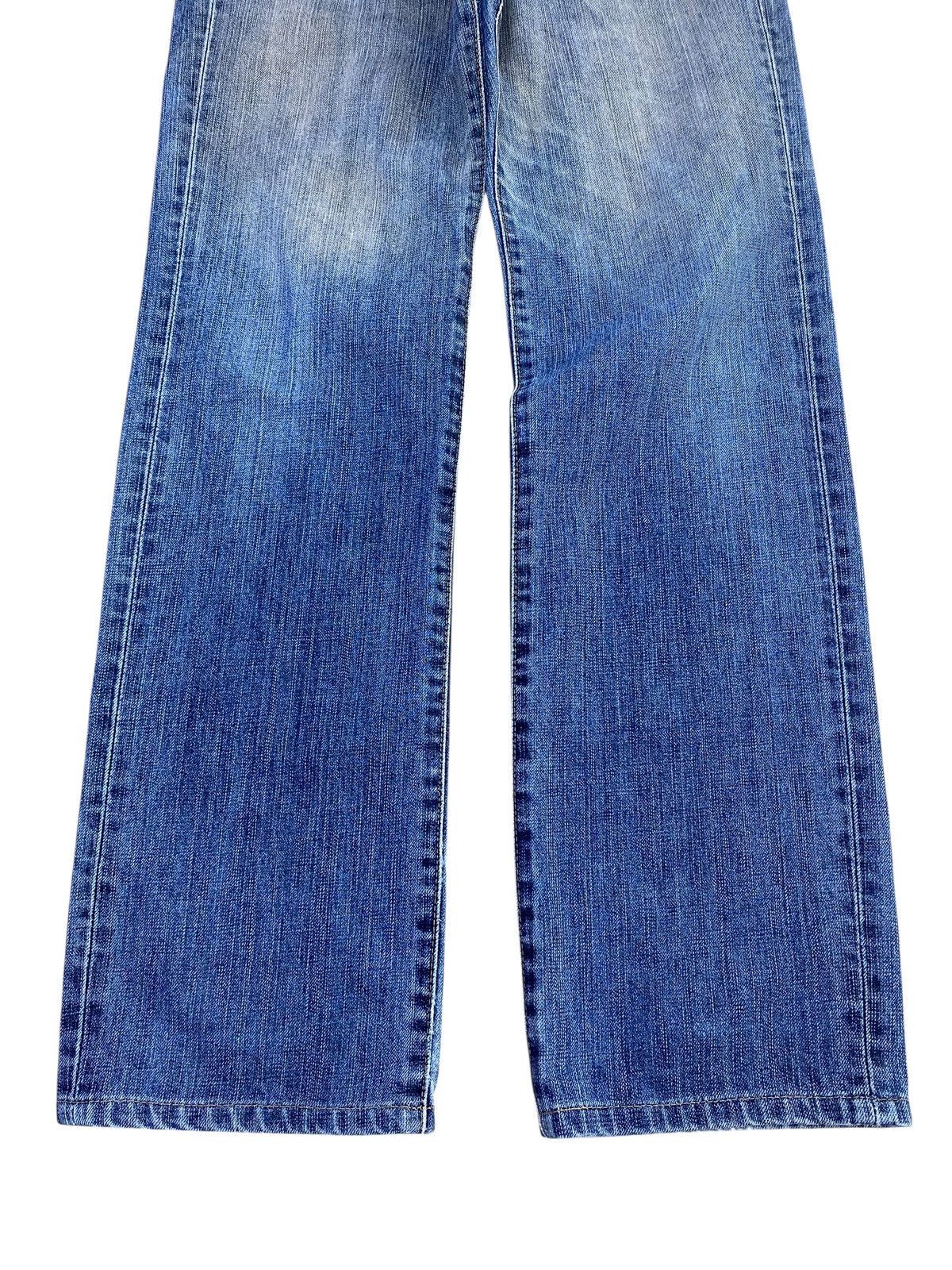 Edwin Vintage Edwin Acid Blue Wash Style Straight Cut Jeans Size US 30 / EU 46 - 9 Thumbnail