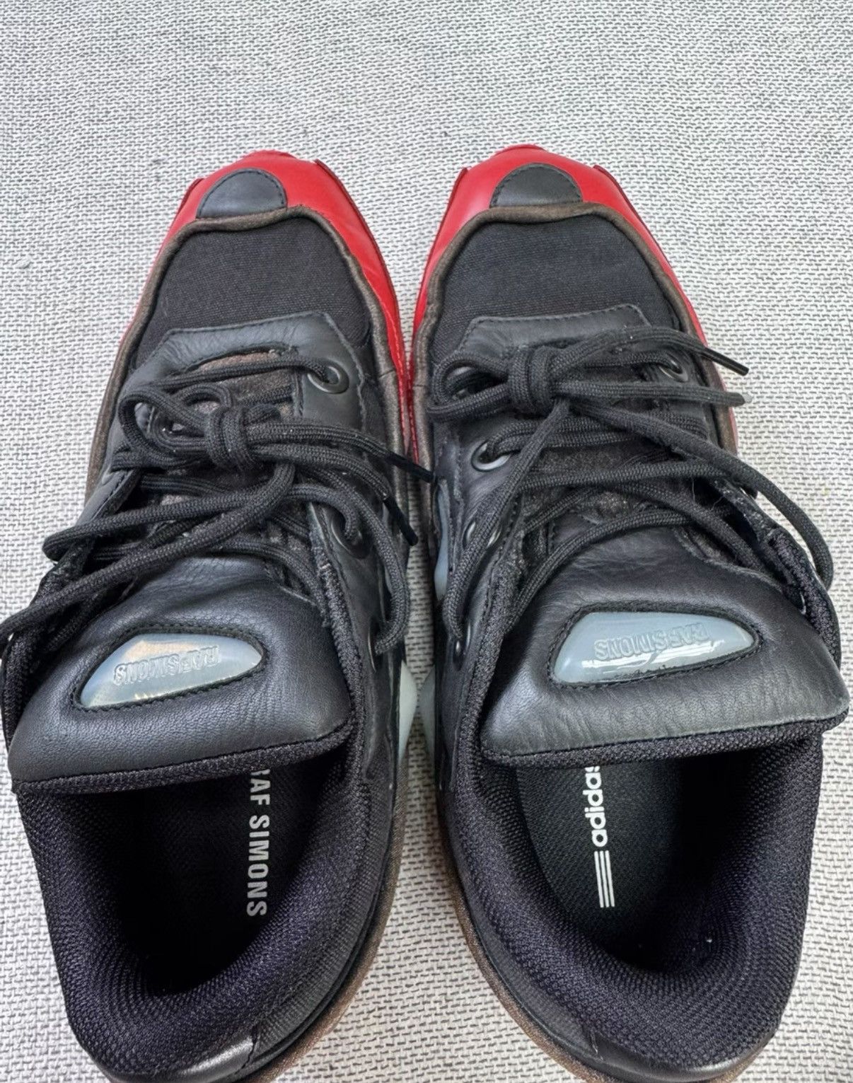 Adidas Adidas Raf Simons Ozweego Burgundy colorway K37 Size US 9.5 / EU 42-43 - 8 Thumbnail