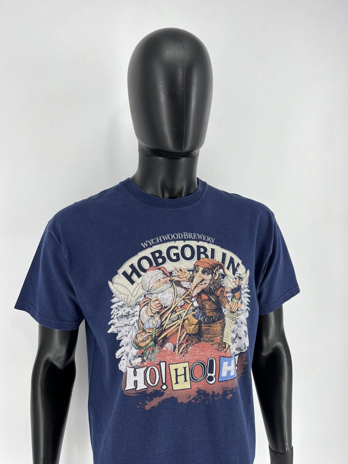 Vintage Vintage 90s Wychwood Brewery Hobgoblin T-shirt Men’s Size L Size US L / EU 52-54 / 3 - 3 Thumbnail