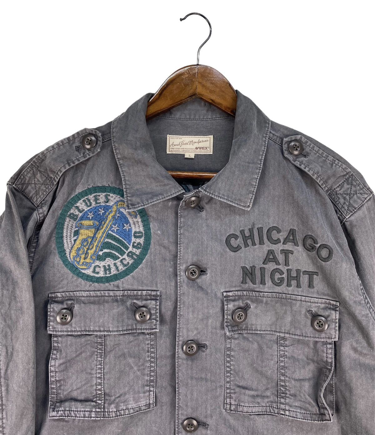 Avirex Avirex Windy City Military Jacket Size US L / EU 52-54 / 3 - 3 Thumbnail