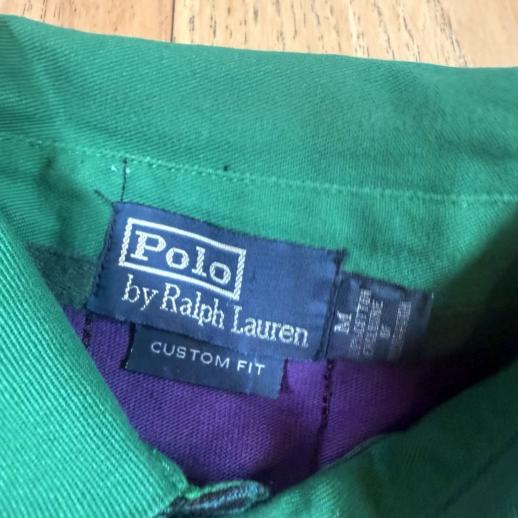 Ralph Lauren VTG Ralph Lauren Rugby Shirt Mens M Custom Crown Crest #3 Flip Collar Size US M / EU 48-50 / 2 - 5 Thumbnail