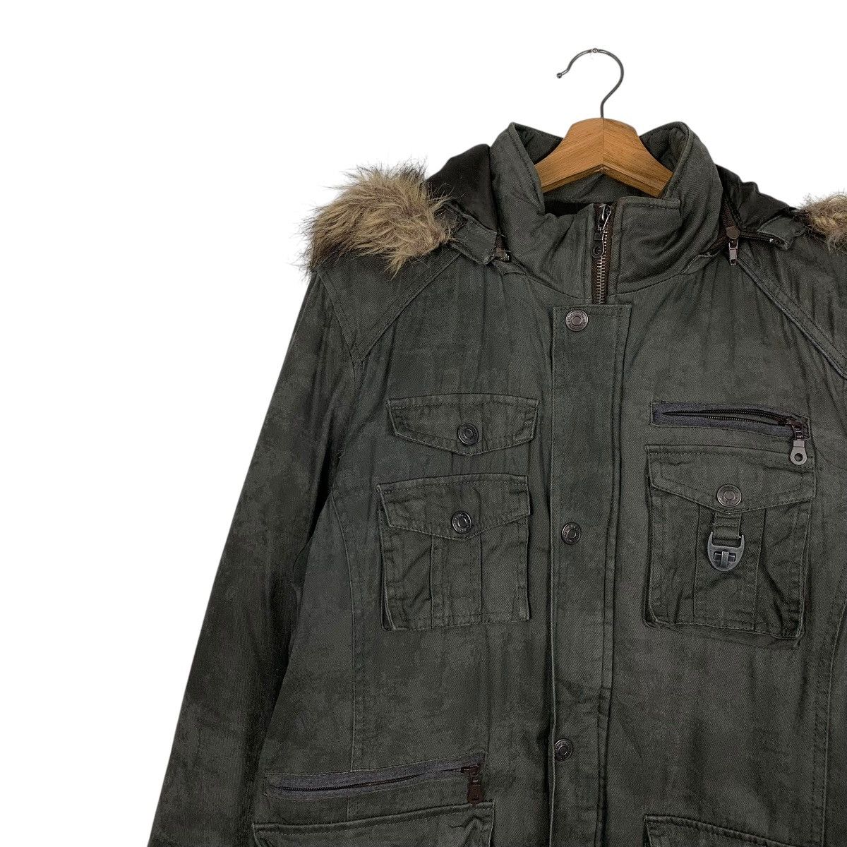 In The Attic In The Attic Military Hooded Jacket Size US M / EU 48-50 / 2 - 6 Thumbnail